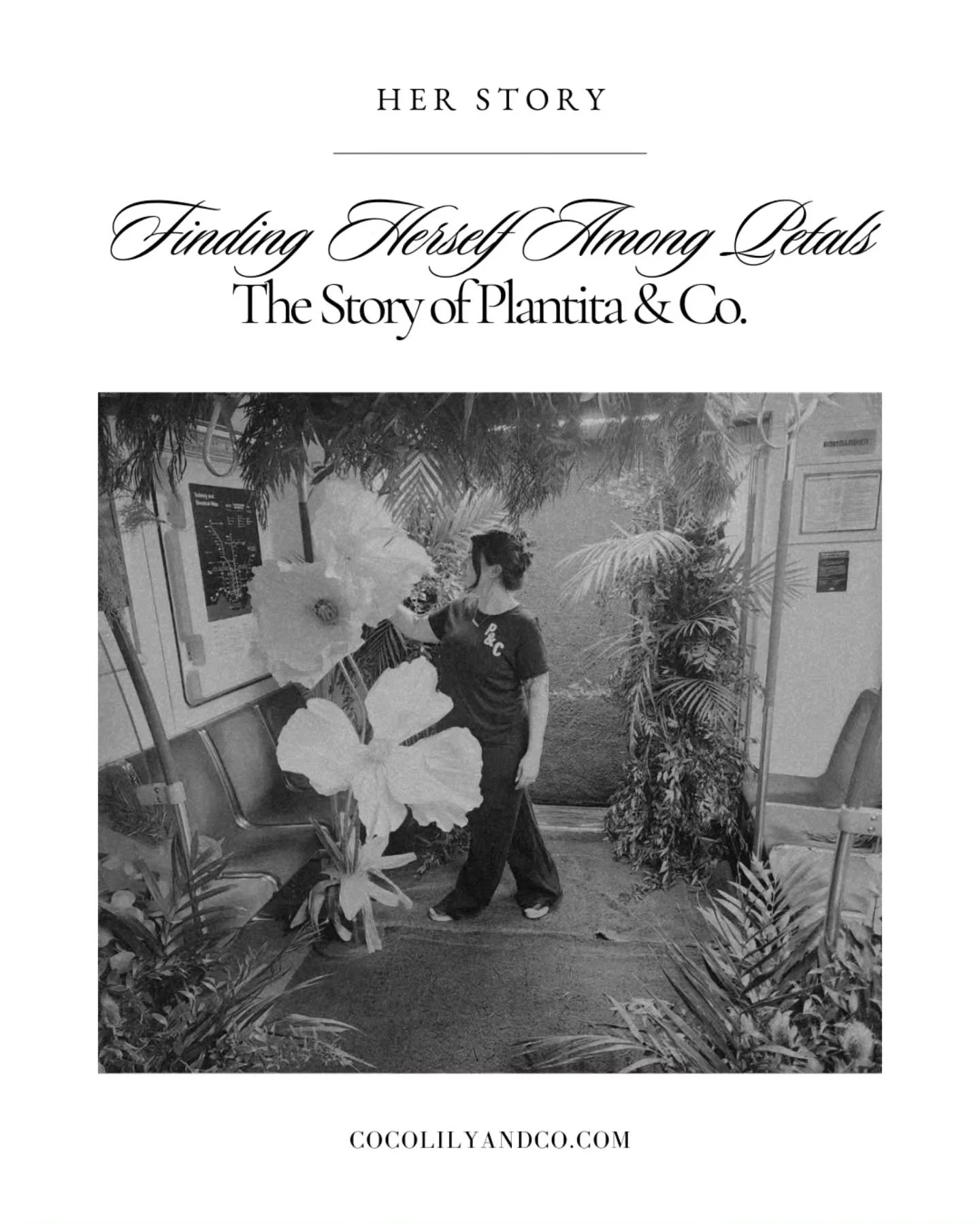 Burnout led to petals.⁠
Florals led to finding herself.⁠
⁠
Discover Samantha's journey with Plantita &amp; Co. in COCOLILY Magazine and Journal.⁠
⁠
Link in bio.⁠
⁠
⁠
.⁠
.⁠
.⁠
.⁠
.⁠
.⁠
⁠
#DreamersAndDoers #WomenSupportingWomen #celebration #inspiratio