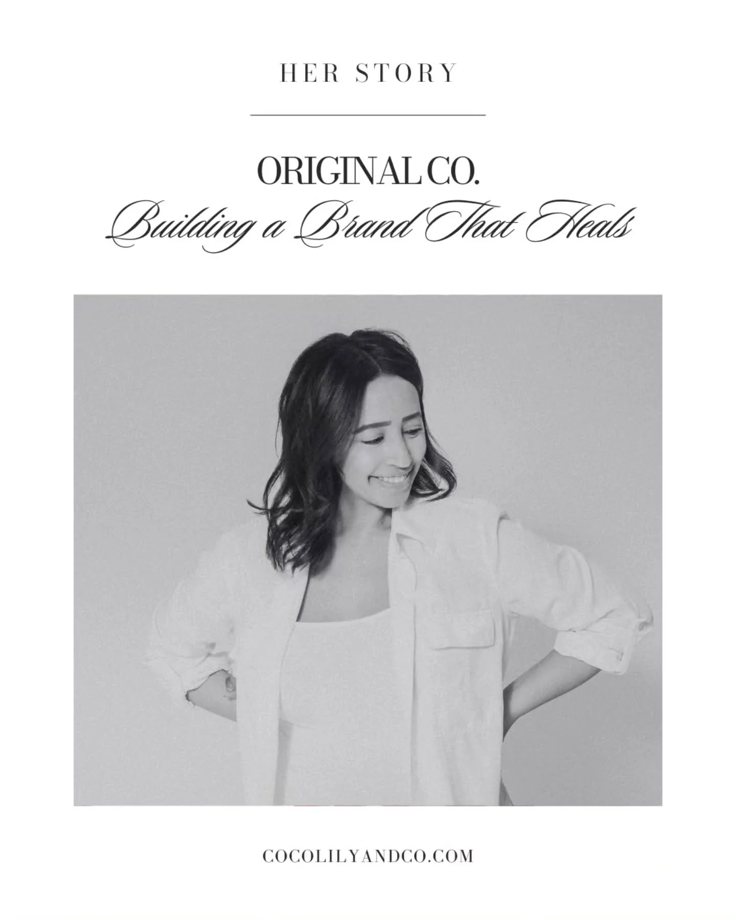 There was a moment when motherhood reshaped everything she thought she knew.⁠
⁠
Holding her daughter for the first time, she made a quiet promise to help build a world where every child feels seen and celebrated.⁠
⁠
From that promise, Original Co. wa