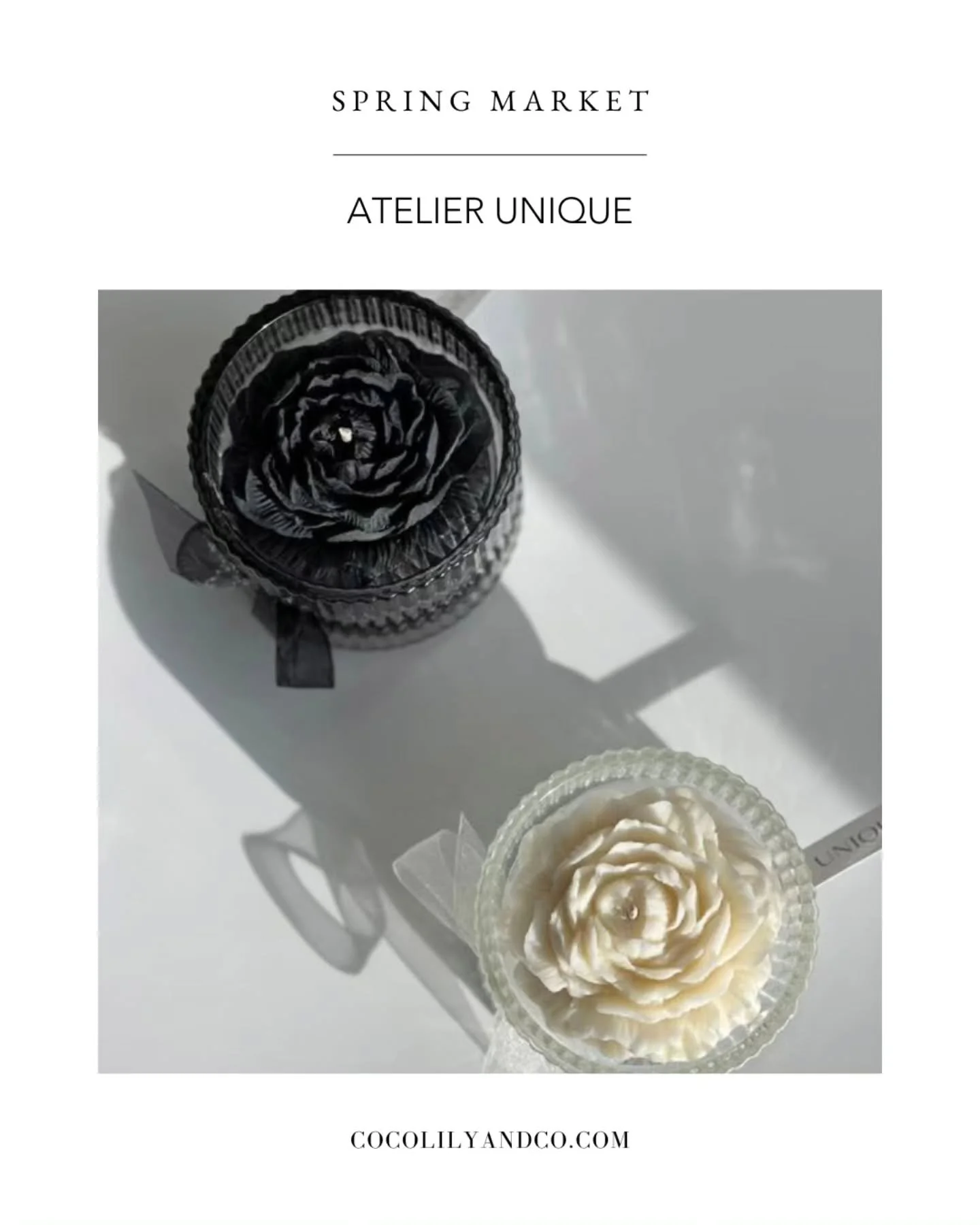 Atelier UNIQUE / Quebec⁠
⁠
A Montreal-based candle studio creating sculptural and container natural candles, refined home fragrance pieces, and curated candle making workshops. Each creation reflects strong attention to detail, sustainable materials,