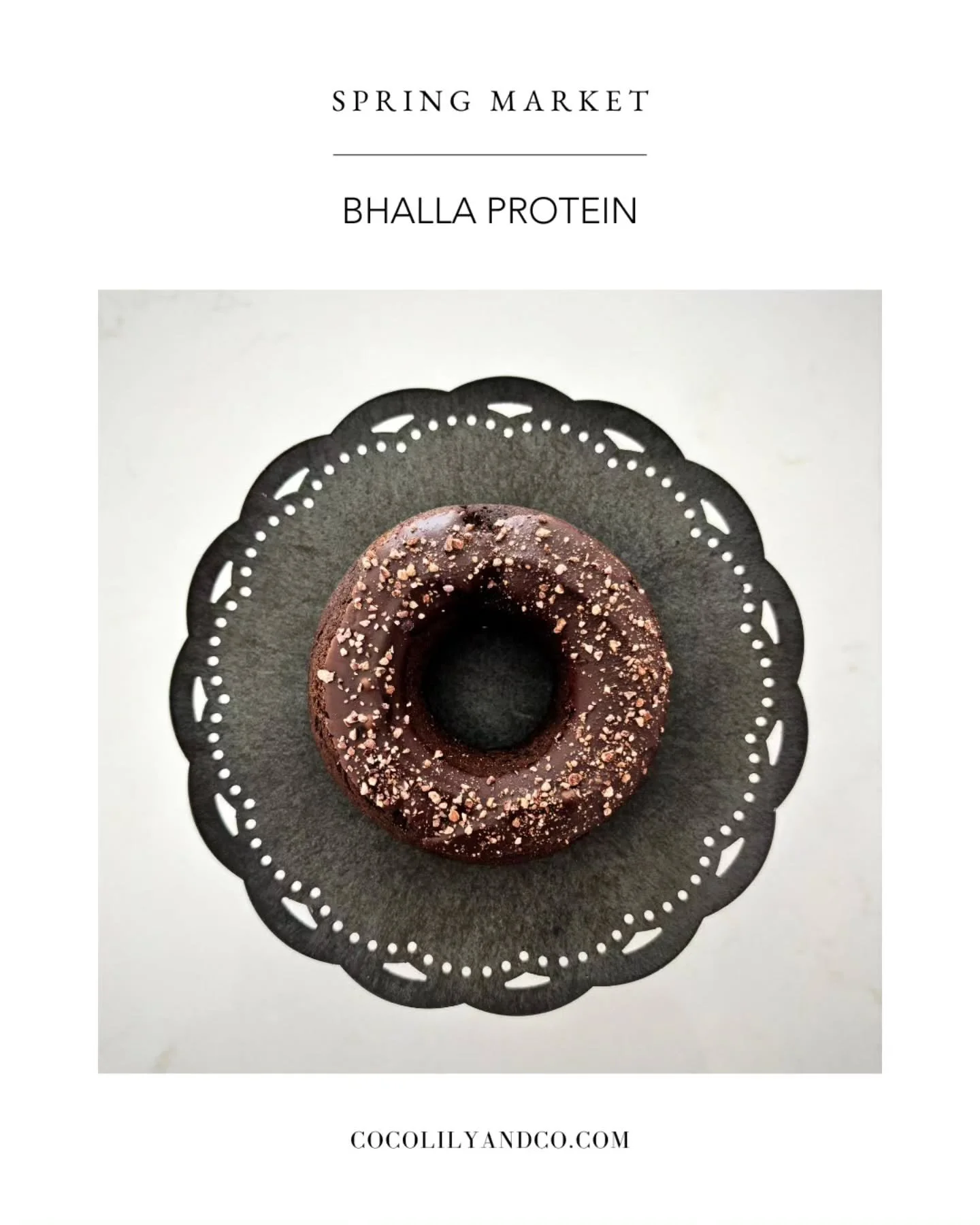 Bhalla Protein / Ontario⁠
⁠
A female-founded protein snack brand rooted in balance and everyday nourishment. Its signature offering, a high protein, fiber rich donut, is made with simple, whole food ingredients and designed to feel both wholesome and