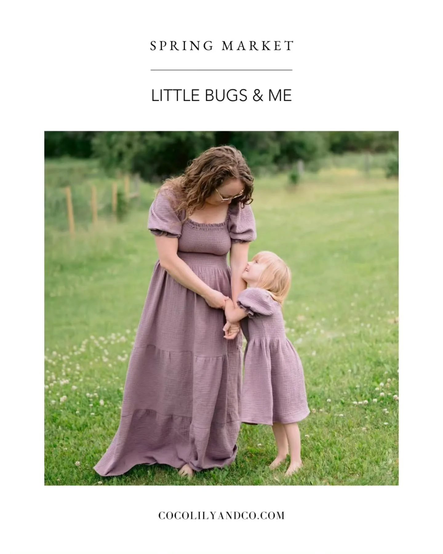 Little Bugs &amp; Me / Alberta⁠
⁠
Little Bugs &amp; Me creates handmade apparel and accessories for women and children, designed with a focus on natural, high quality fabrics. Each piece is made to feel beautiful, comfortable, and easy to wear throug
