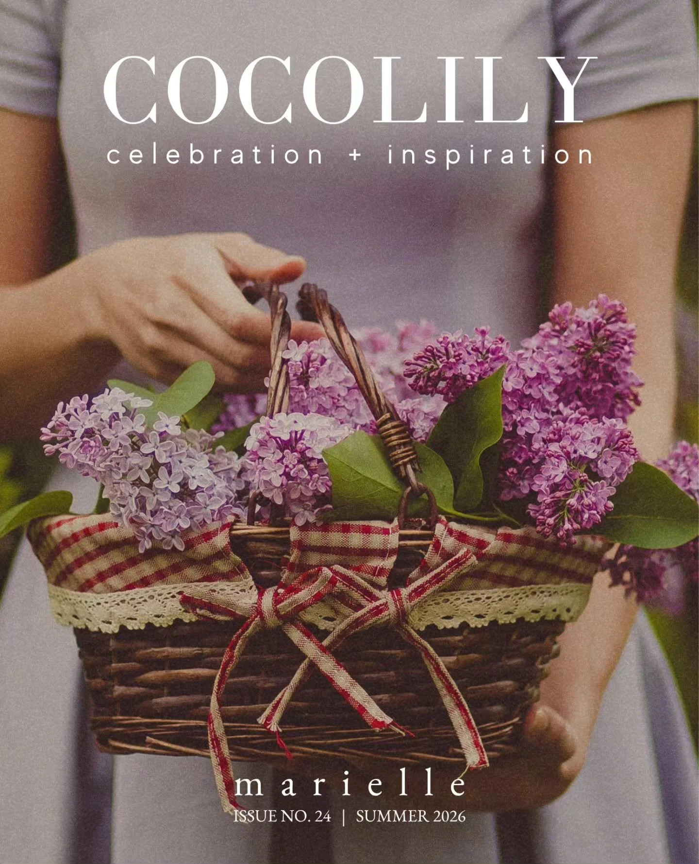Coming soon.⁠
Summer Coffee Table Edition of COCOLILY Magazine.⁠
⁠
Our first named edition. ⁠
Marielle, from Marie, carries the meaning of beloved and wished for. ⁠
⁠
Applications open for the Summer Market Collective and editorial features.⁠
link in