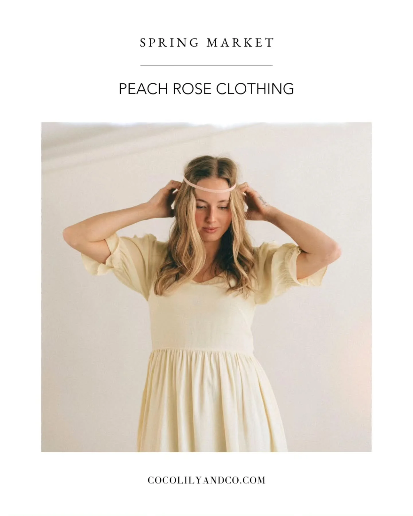 Peach Rose Clothing / Nova Scotia⁠
⁠
Where romance meets bohemian spirit. Dresses designed in Nova Scotia, featuring one of a kind hand-painted prints, soft pastel palettes, and beautiful fabrics.⁠
⁠
Connect with @peachroseclothing ⁠
Explore the coll
