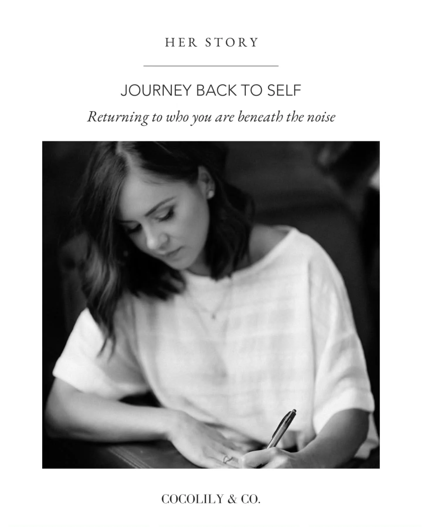 ⁠She began her journey in design, creating intricate cakes, before noticing a shift toward something more personal.⁠
⁠
What followed was a return to self through reflection, coaching, and conversations about identity and alignment.⁠
⁠
Today, her work