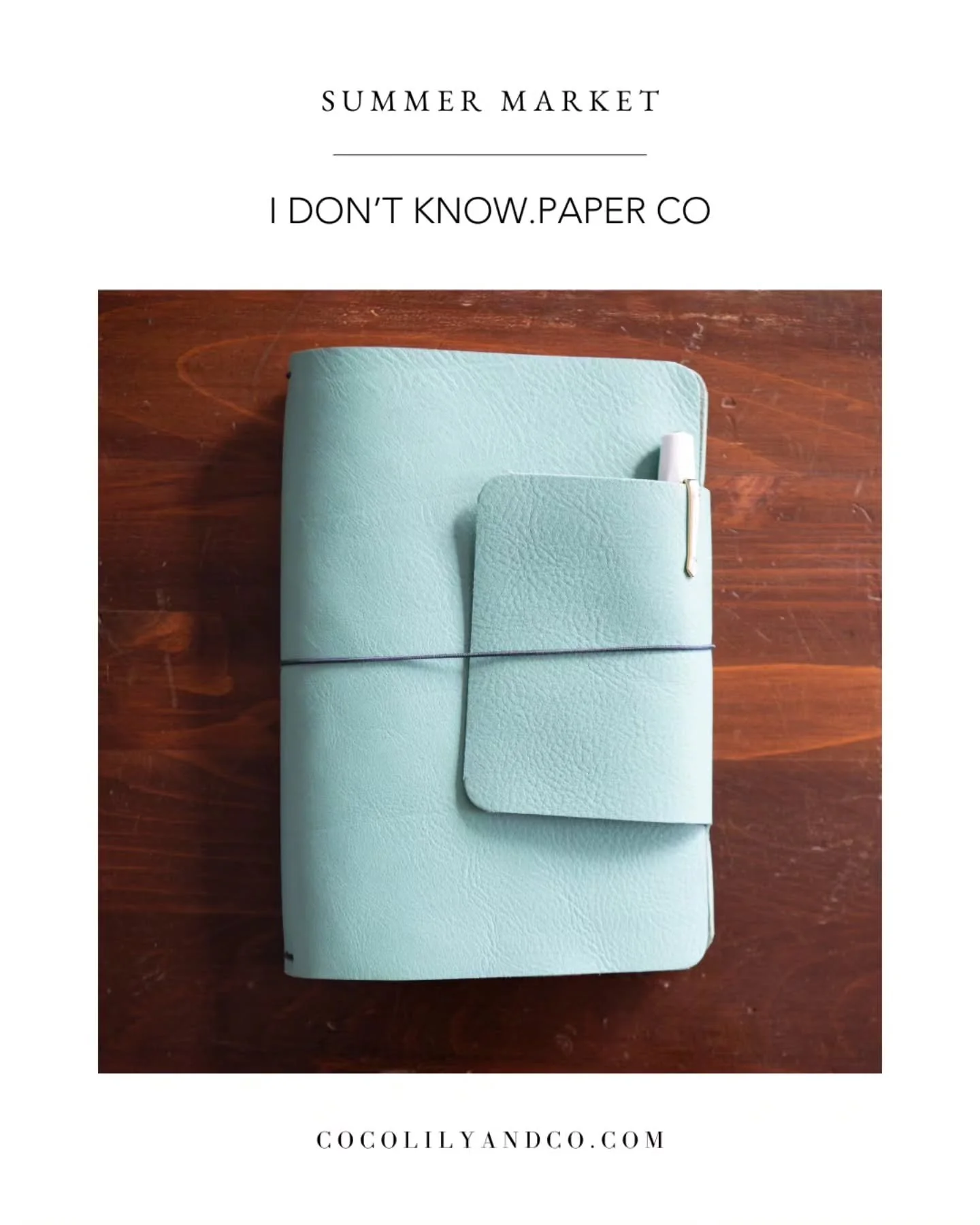 i don&rsquo;t know.paper co / Saskatoon, Saskatchewan⁠
⁠
Hand crafted stationery brand focused on minimalist design and quality materials. Paper goods created to inspire curiosity, exploration, and creativity through writing and reflection. ⁠
⁠
Conne