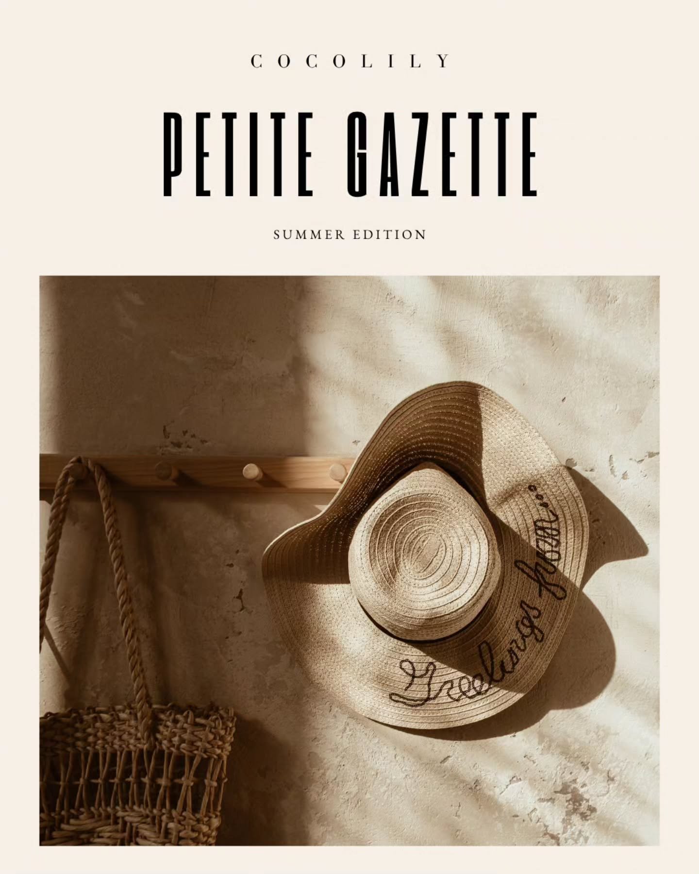Introducing The Petite Gazette | Summer Edition⁠
⁠
Coming soon.⁠
⁠
A seasonal publication created for hospitality, wellness, retail, and lifestyle businesses.⁠
⁠
Inside: guest experience ideas, marketing inspiration, seasonal concepts, and the Summer