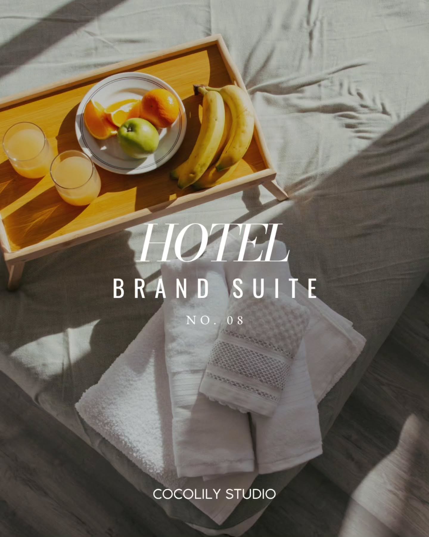 HOTEL BRAND SUITE NO. 08⁠
⁠
A collection of branded products for boutique hotels, Airbnbs, guesthouses, and hospitality spaces.⁠
⁠
Designed for guest stays, welcome experiences, and hospitality programs.⁠
⁠
Available through The House of COCOLILY and