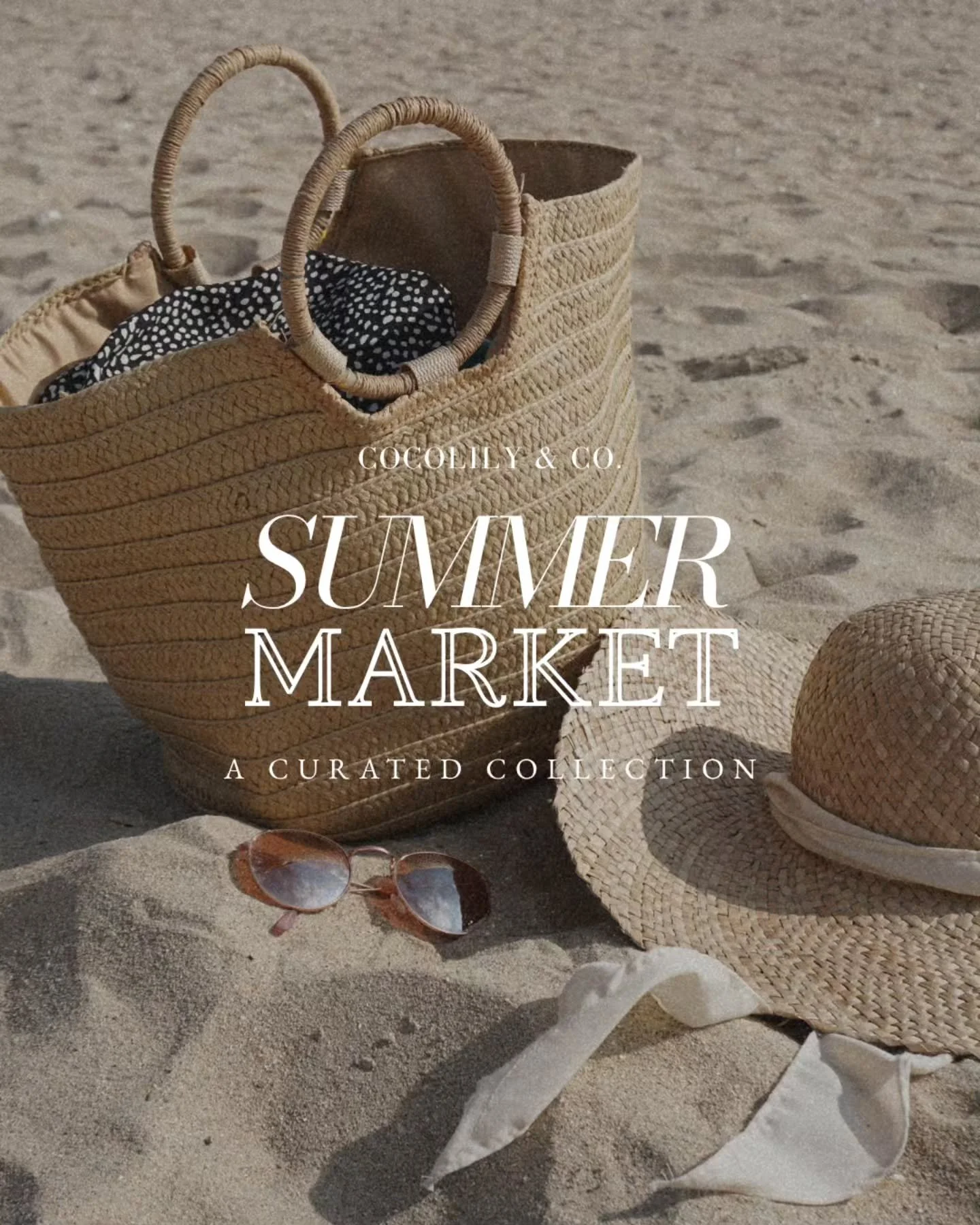 Last Call for the Summer Market.⁠
⁠
The seasonal collection closes tomorrow.⁠
⁠
A final opportunity to discover this season's collection of Canadian female-led brands.⁠
⁠
The Summer Edition of COCOLILY Magazine will remain available throughout the su