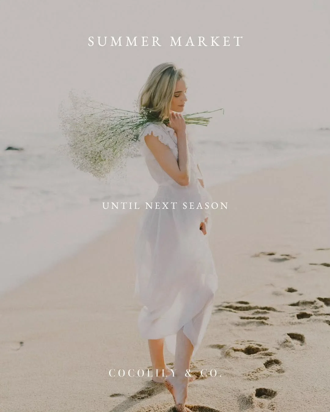The Summer Market comes to a close.⁠
⁠
Thank you for joining us this season and for supporting the brands and stories featured throughout the collection.⁠
⁠
While the Market concludes, the Summer Edition of COCOLILY Magazine remains available through