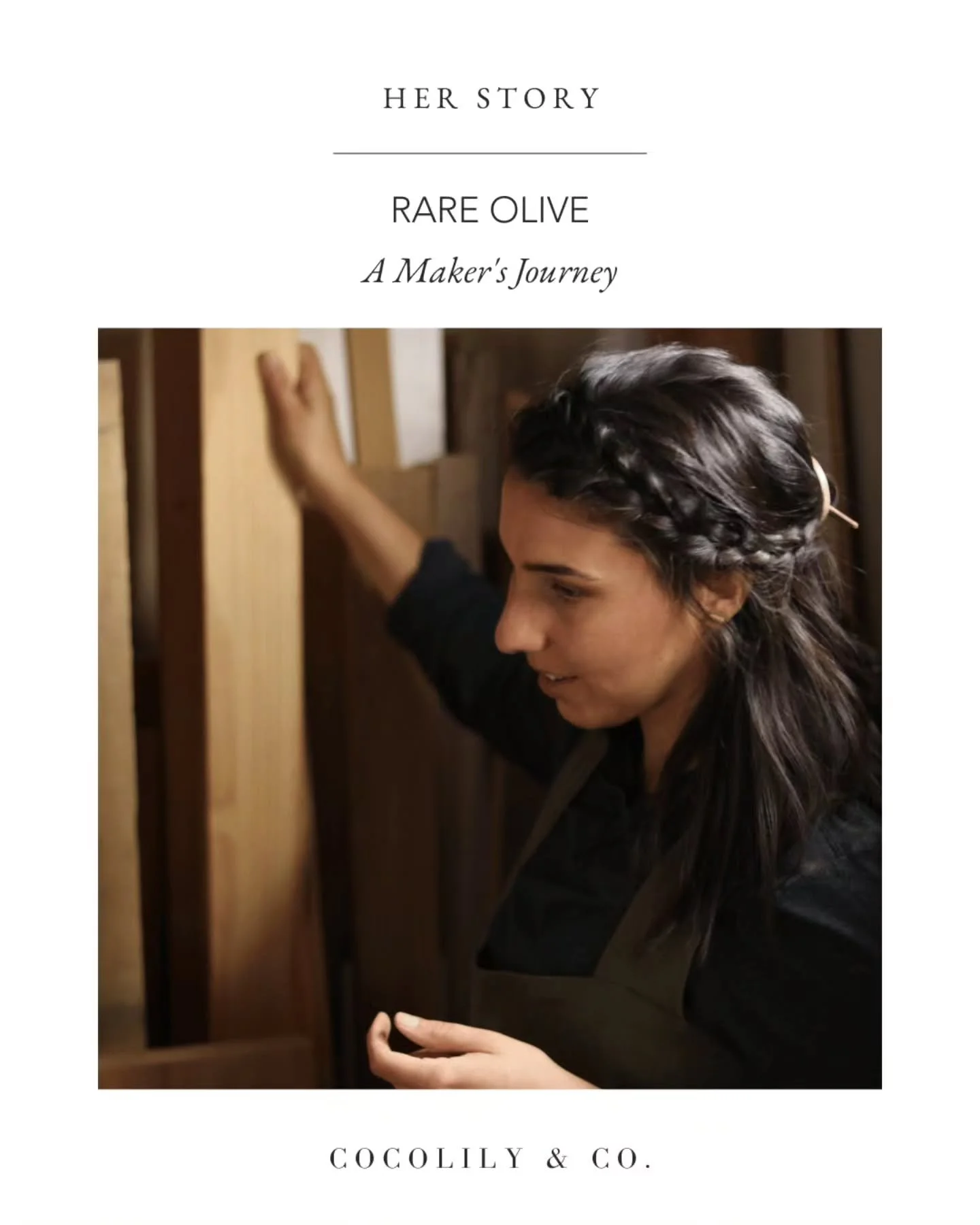 What began with a small table at local markets grew into a business built on creativity, community, and a love of making.⁠
⁠
Through Rare Olive, Nicole has spent more than a decade creating modern wooden jewellery that celebrates individuality while 