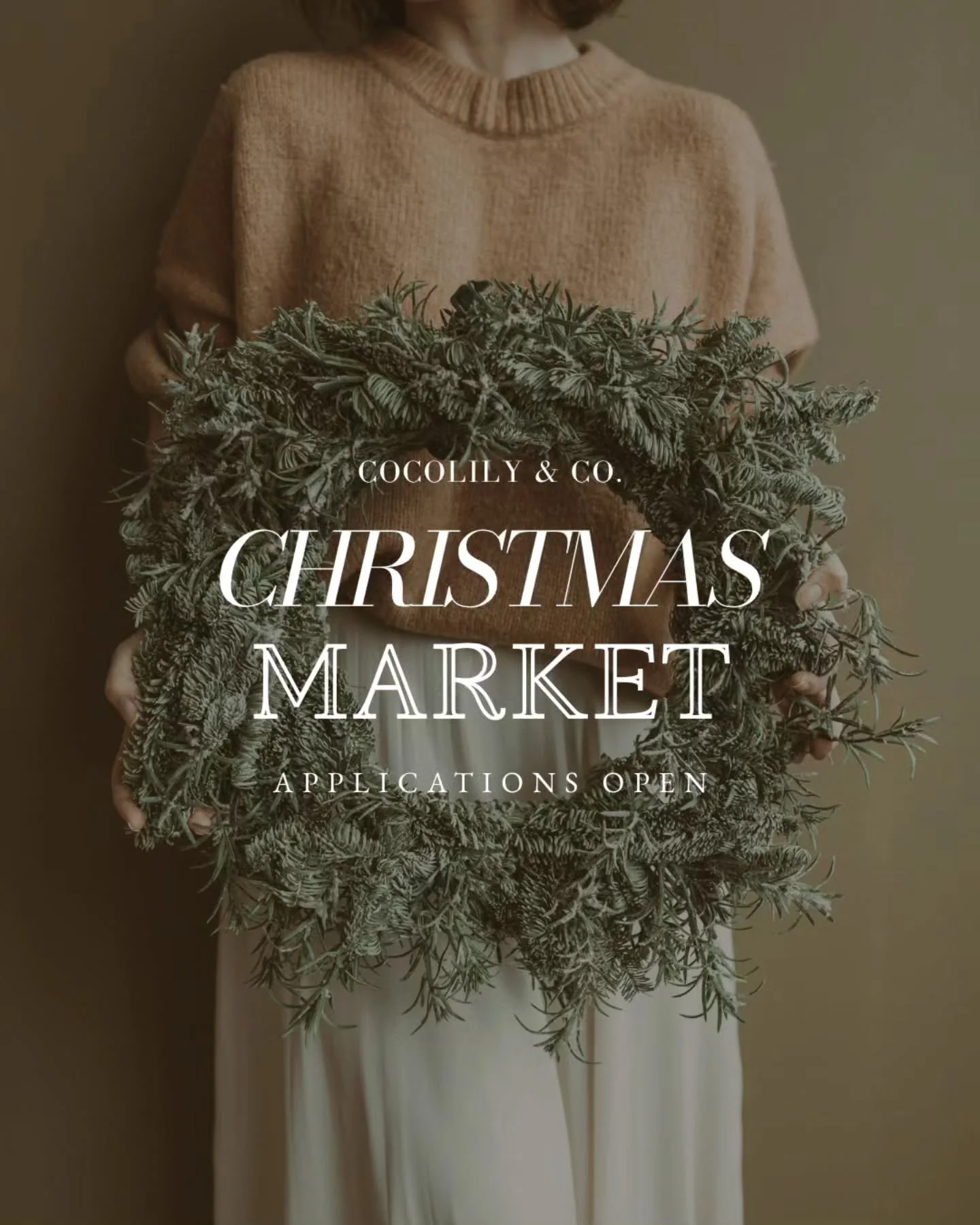 Christmas Market 2026.⁠
⁠
A seasonal collection of Canadian female led brands, makers, and boutique experiences, presented through COCOLILY Magazine and seasonal editorial features.⁠
⁠
Participating brands are featured through editorial storytelling,
