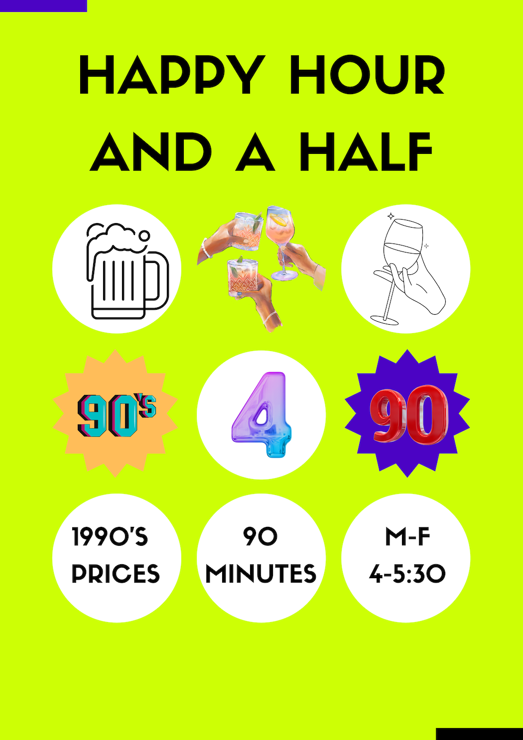 Happy Hour and a 1/2 — Pastabilities