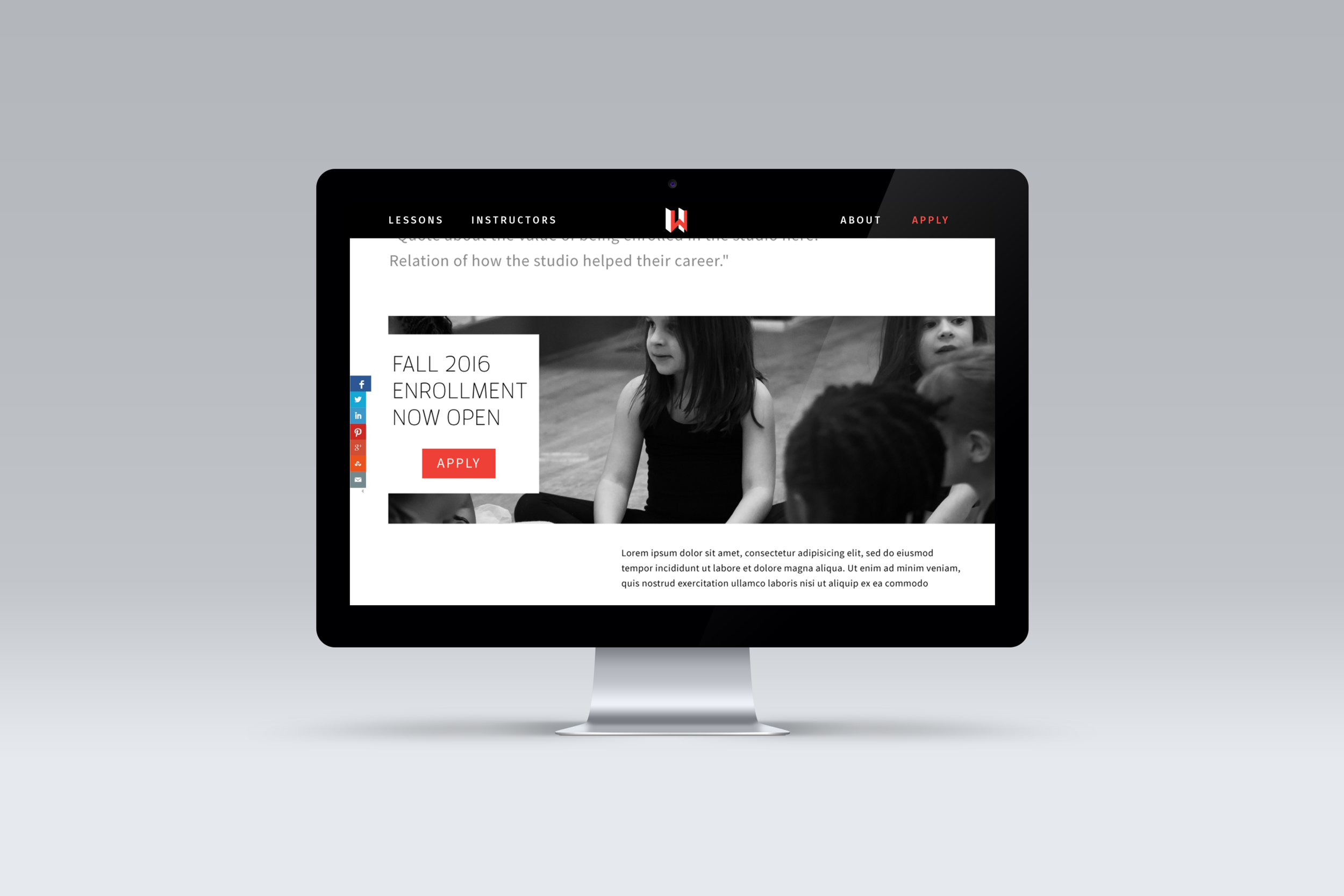 Continued website homepage - click to expand