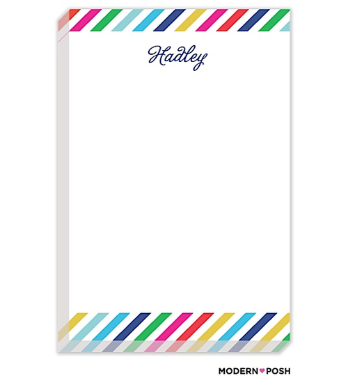Anyone else feel like they can't have too many notepads?! I feel like I'm always reaching for something to jot a note. Those to-dos would be much more fun on this beautiful paper.