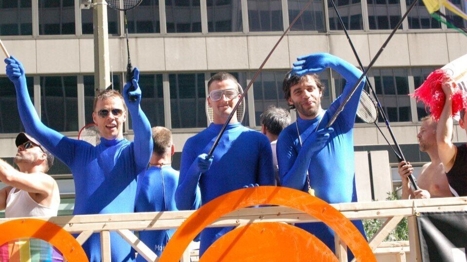 2012 - Retour des Hommes en Bleu sans casques (trop chaud) 