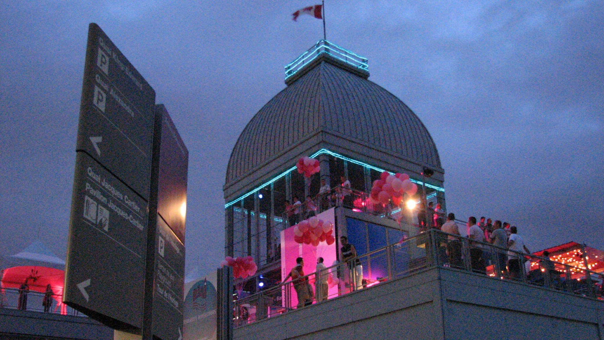 2006 - Outgames de Montréal - "Pink Party" aux Terrasses Bonsecours dans le Vieux-Port