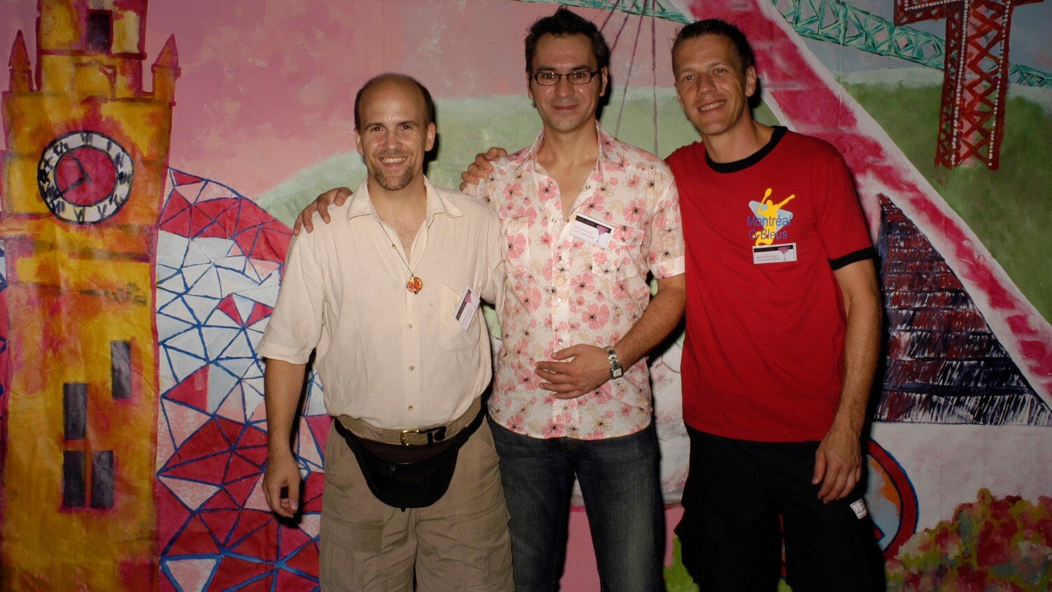 2006 - Outgames de Montréal - Simon, Christian et Dominique