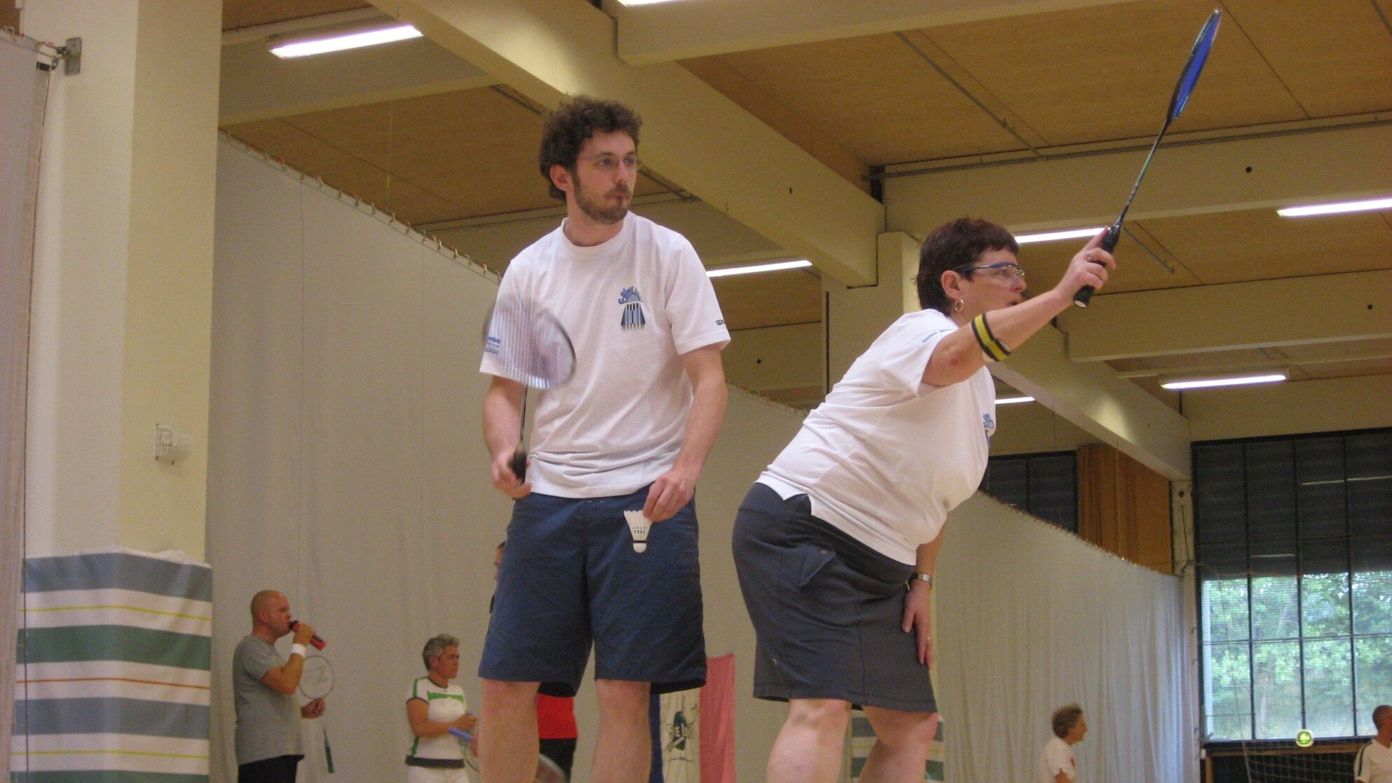 2009 - Outgames de Copenhague - Louis-Philippe et Colette en action