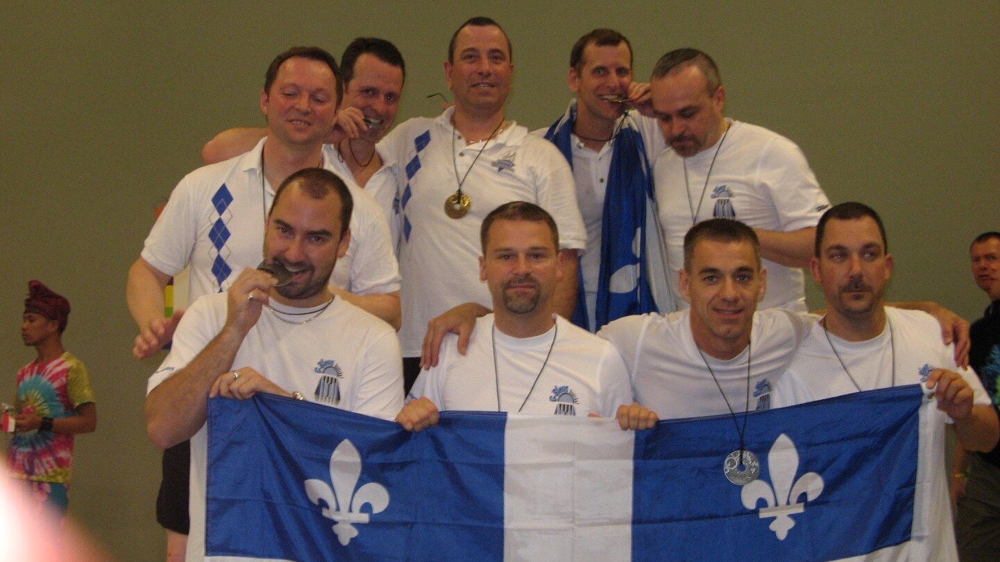 2009 - Outgames de Copenhague - Les neuf G-Bleus médaillés