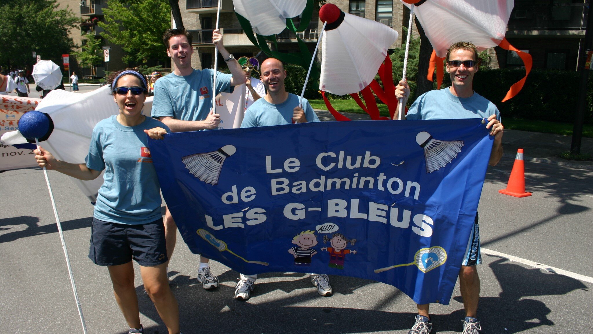 2004 - Première banderole