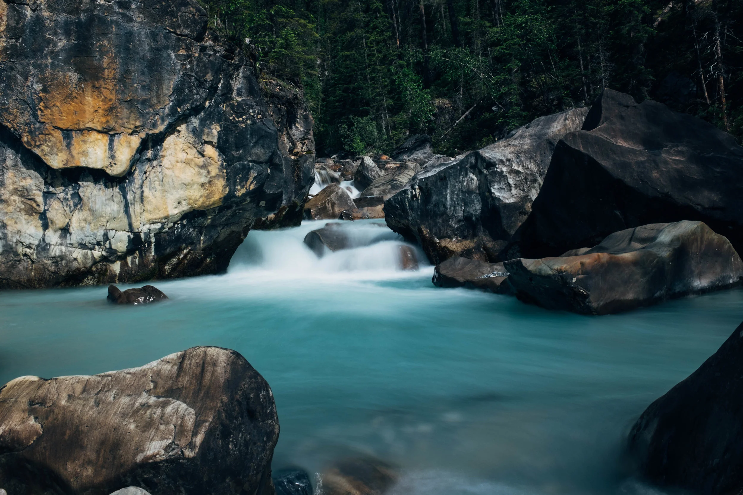 Random waterfalls