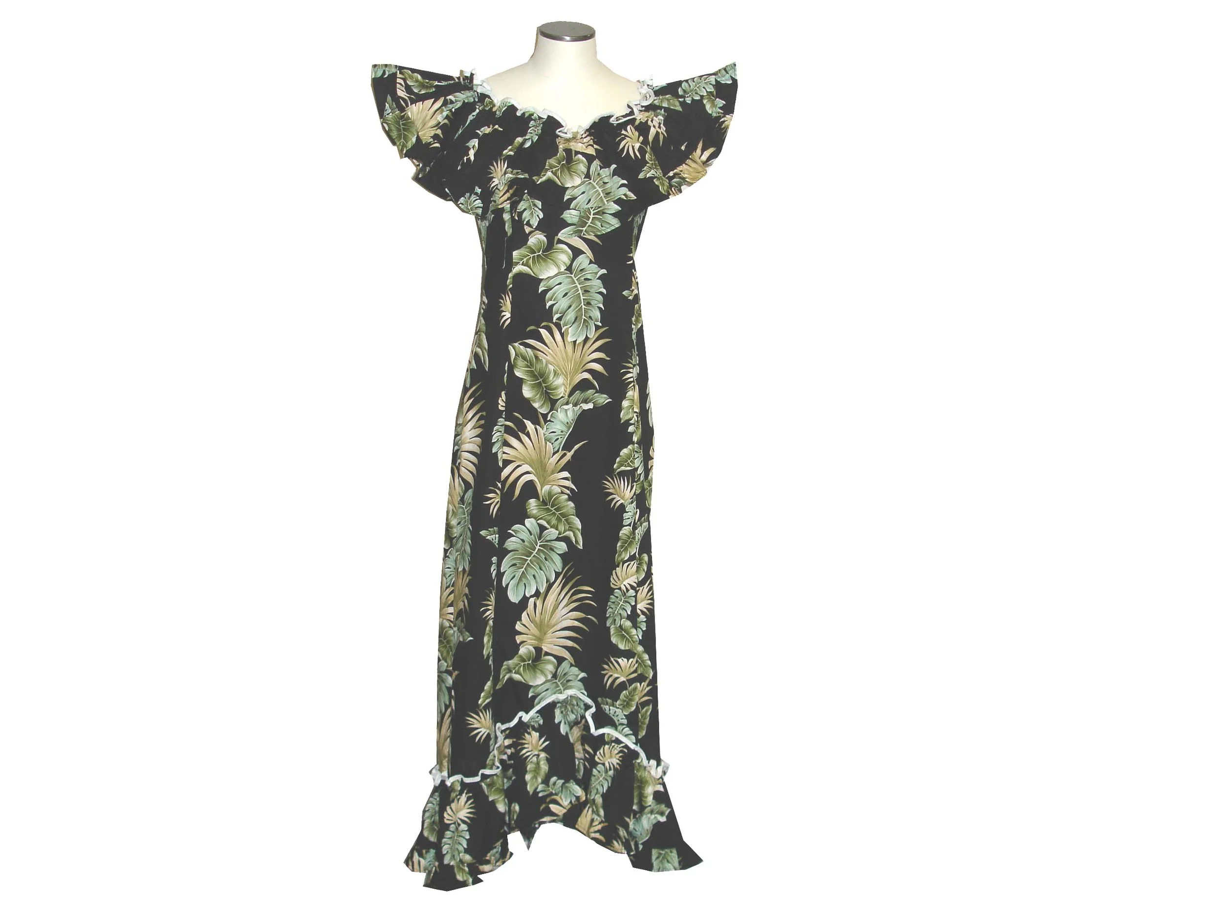 1980s Hawaii Muu Muu Nalii Honolulu 水玉 1980s Hawaii Muu Muu Nalii Honolulu 水玉