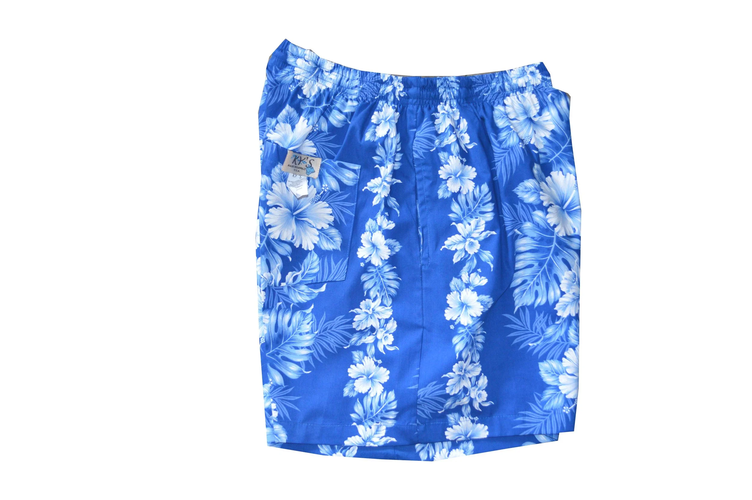 SH-434NB- Walking Shorts Men Hawaiian Print