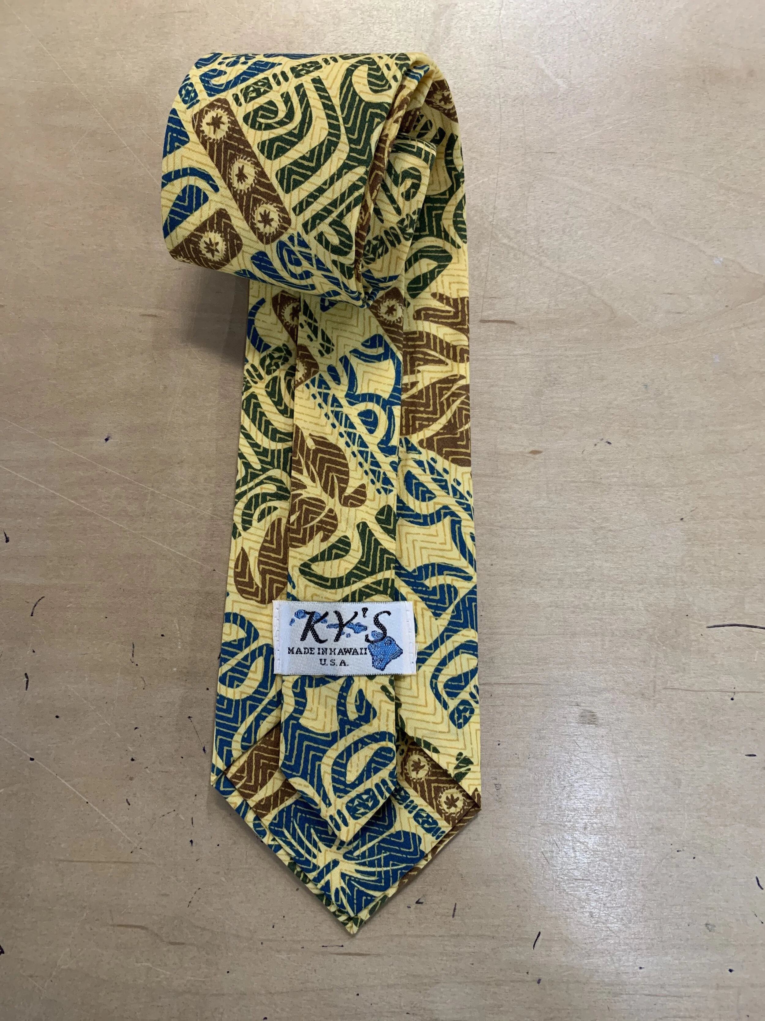 Hawaiian Neckties Handmade locally Hawaii Hawaiian Prints Neckties by KY'S —