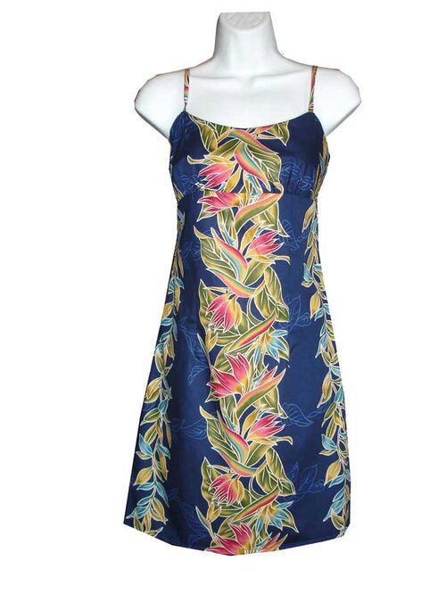 Ajrakh Print Noodle Strap Cotton Dress , Spaghetti Strap Pink Dress online | CraftsandLooms 3XL