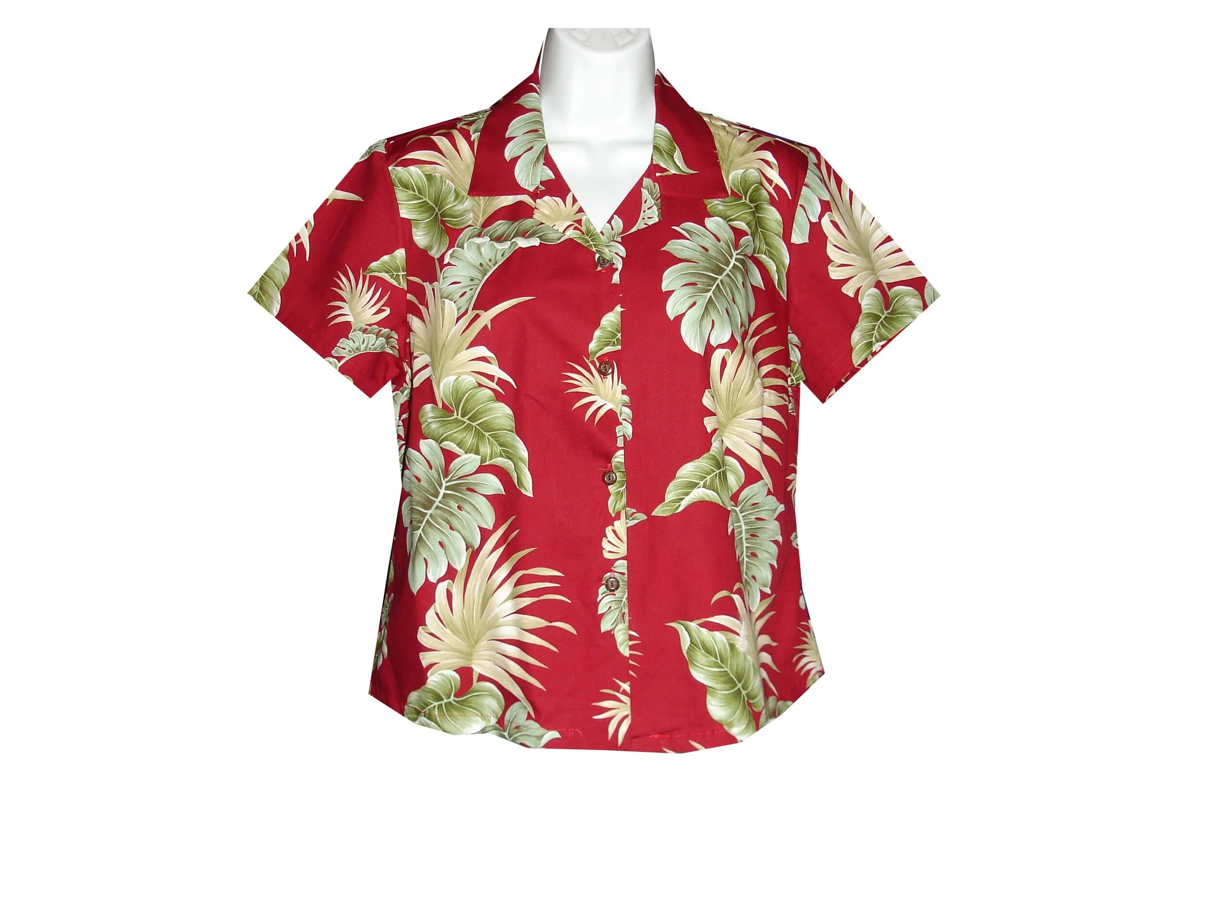 Cotton Hawaii Shirts for women Made in Hawaii Ladies's Hawaiian