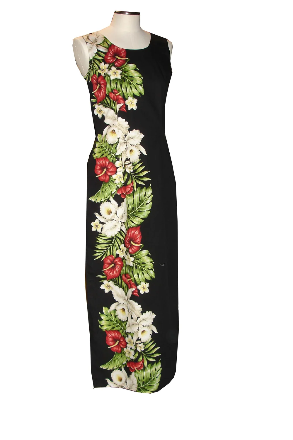 Long Hawaiian maxi dresses | Hawaiian maxi dress made in Hawaii- USA  kyifi.com