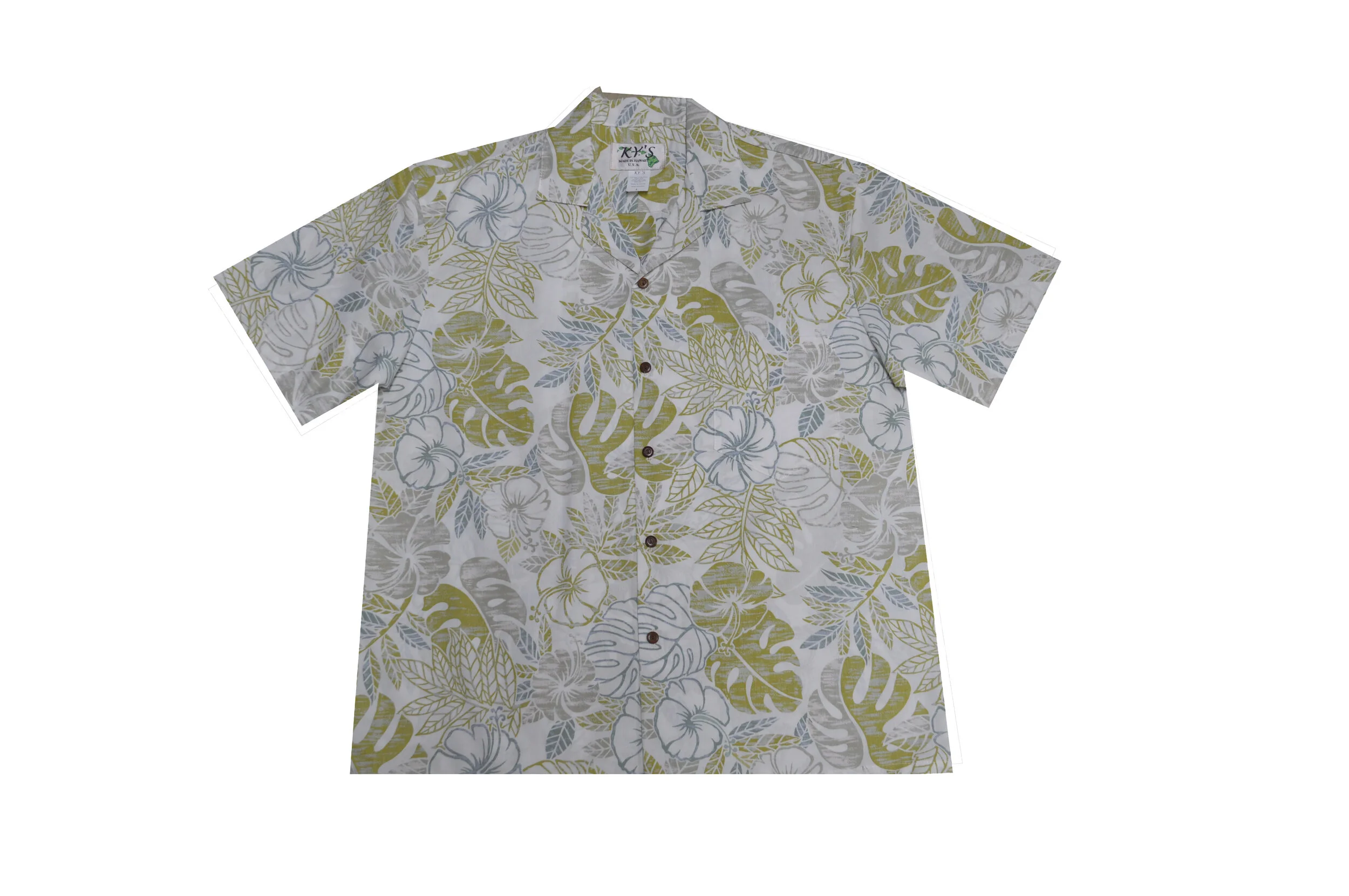 AL523W- Vintage Monstera Hawaiian Shirt.jpg