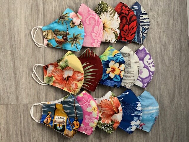 Hawaiian Mask for Adult ( Pack of 50 pics) M1 -Assorted