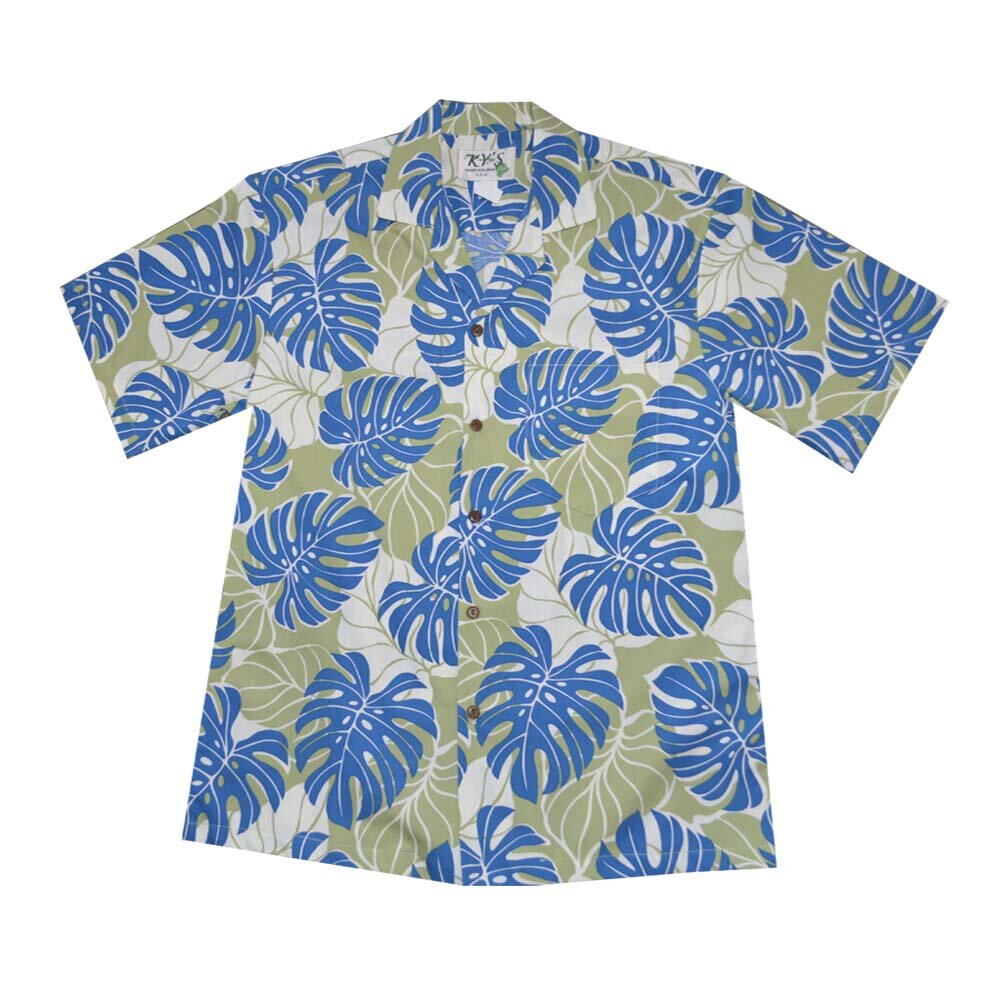 in Gold & White S Mens Hawaiian Shirt “Drunken Aloha Girls“ 100% Cotton 8XL