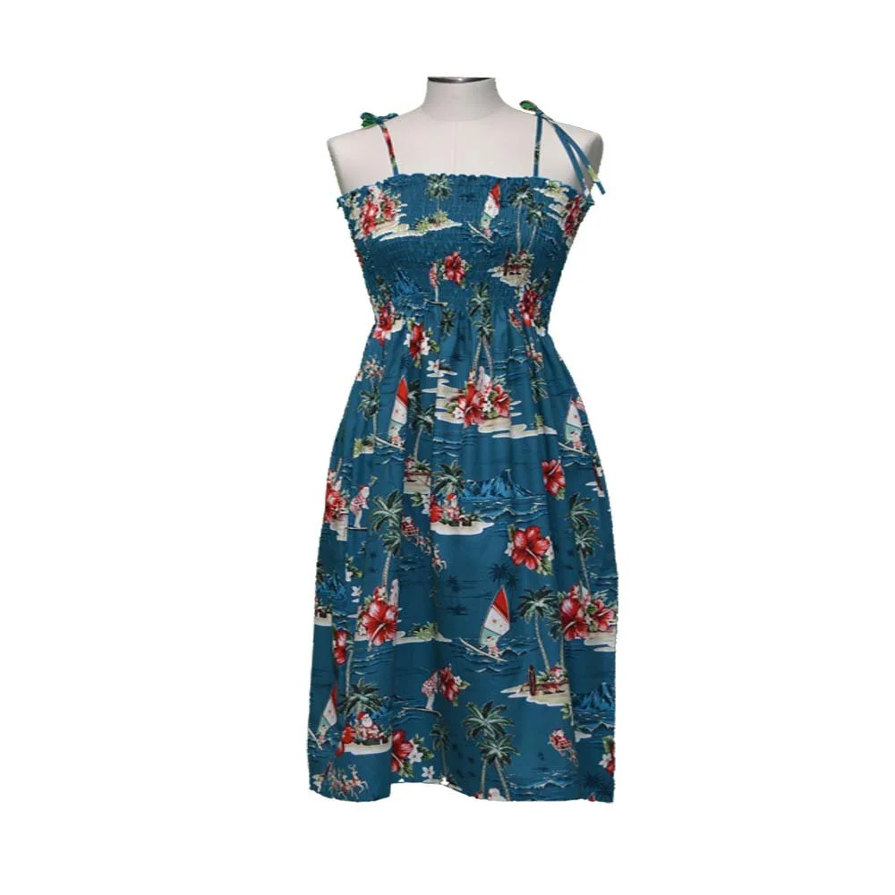 hawaiian christmas dress Tiki Christmas