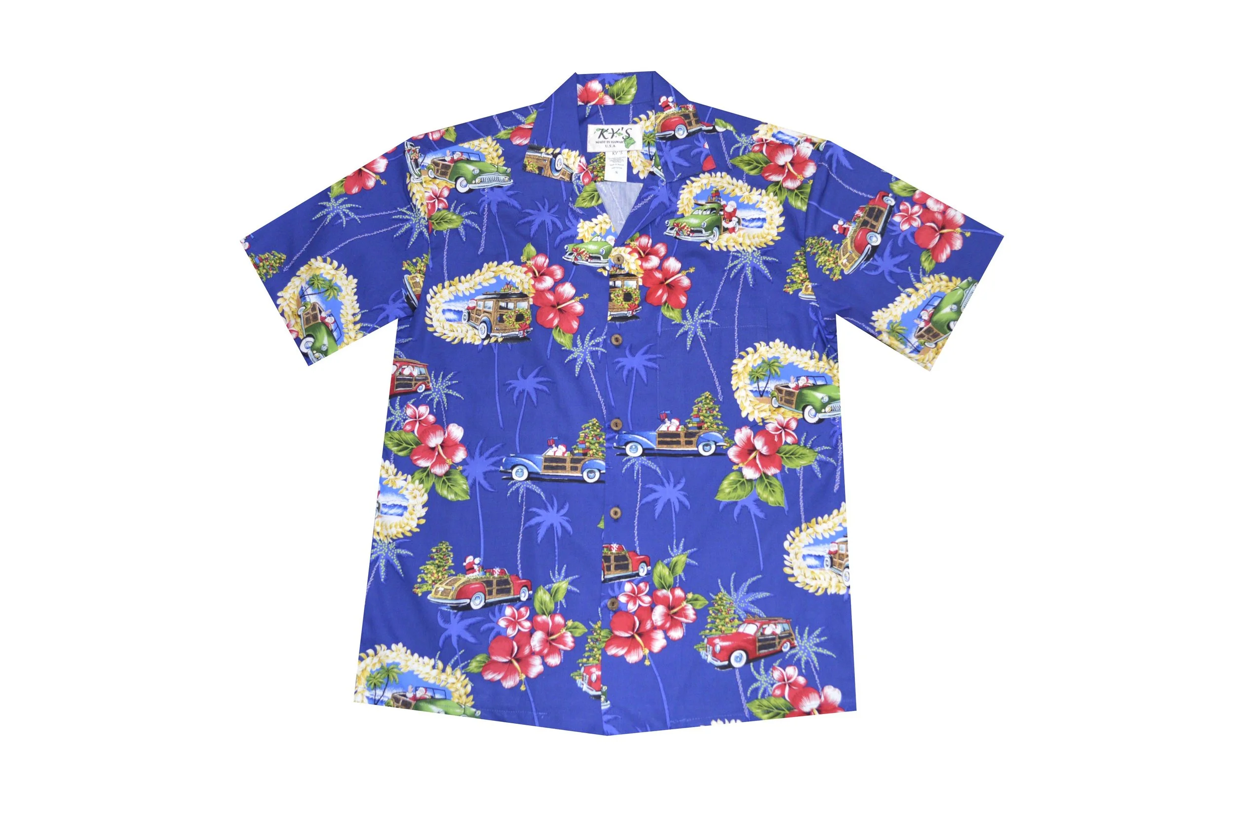 AL -548NB - Hawaiian Christmas Navy