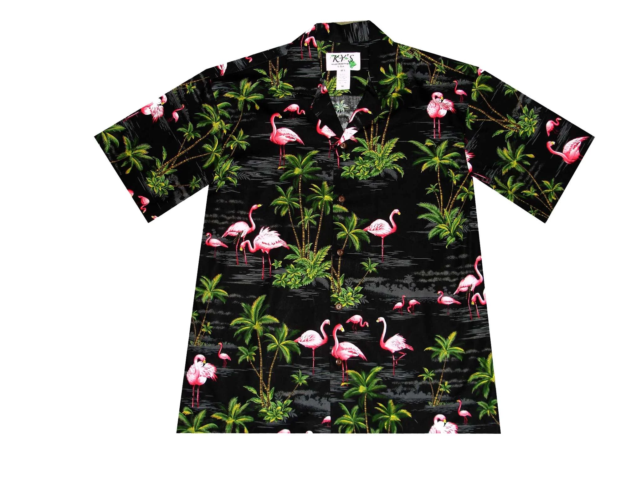 Authentic Made in Hawaii Men's Cotton Hawaiian Shirt-AL-406B.jpg