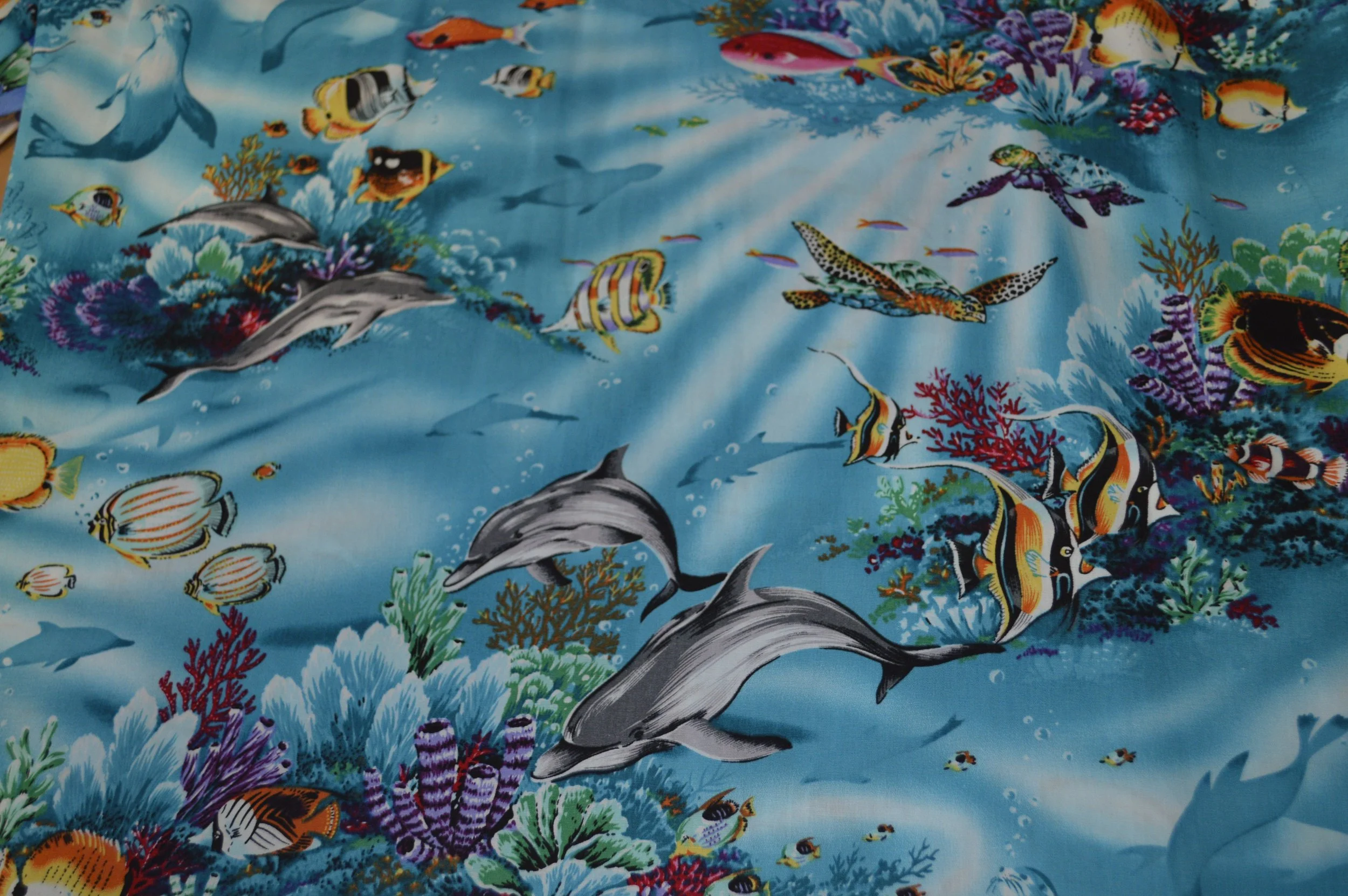 Exclusive Hanauma Bay  Hawaiian Fabric 411