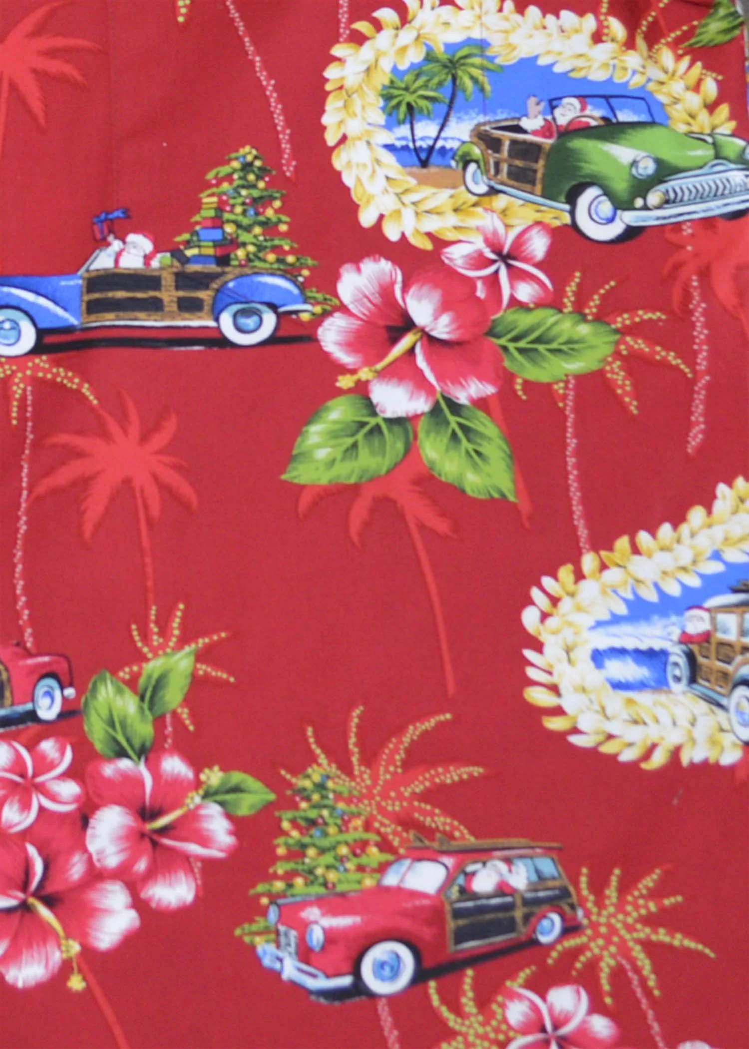 Exclusive Hawaiian Christmas Hawaiian Fabric 548