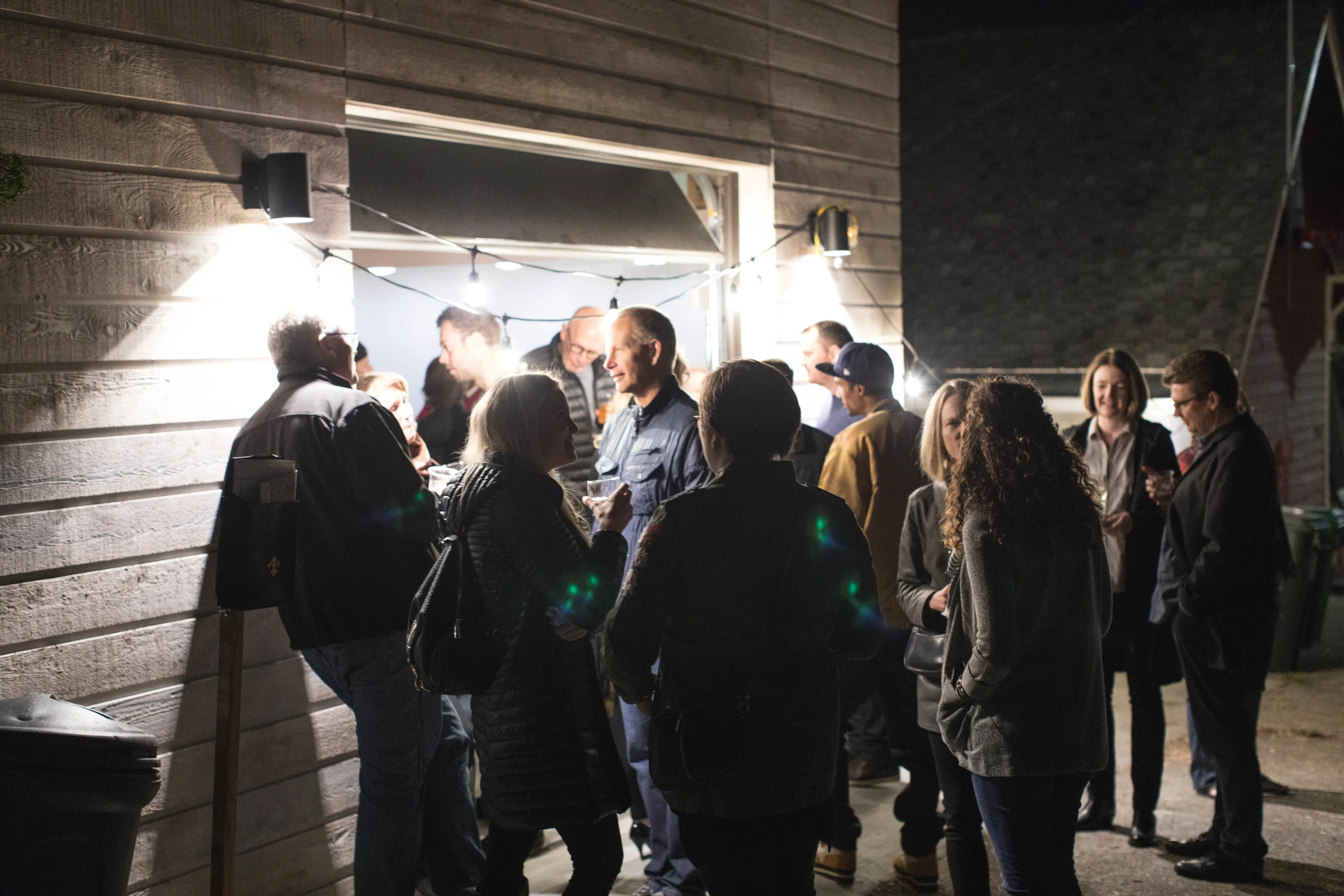 The night we launched the kitchen with a bunch of wonderful people. October 14, 2017. Photo credit: Quiwaan Little.