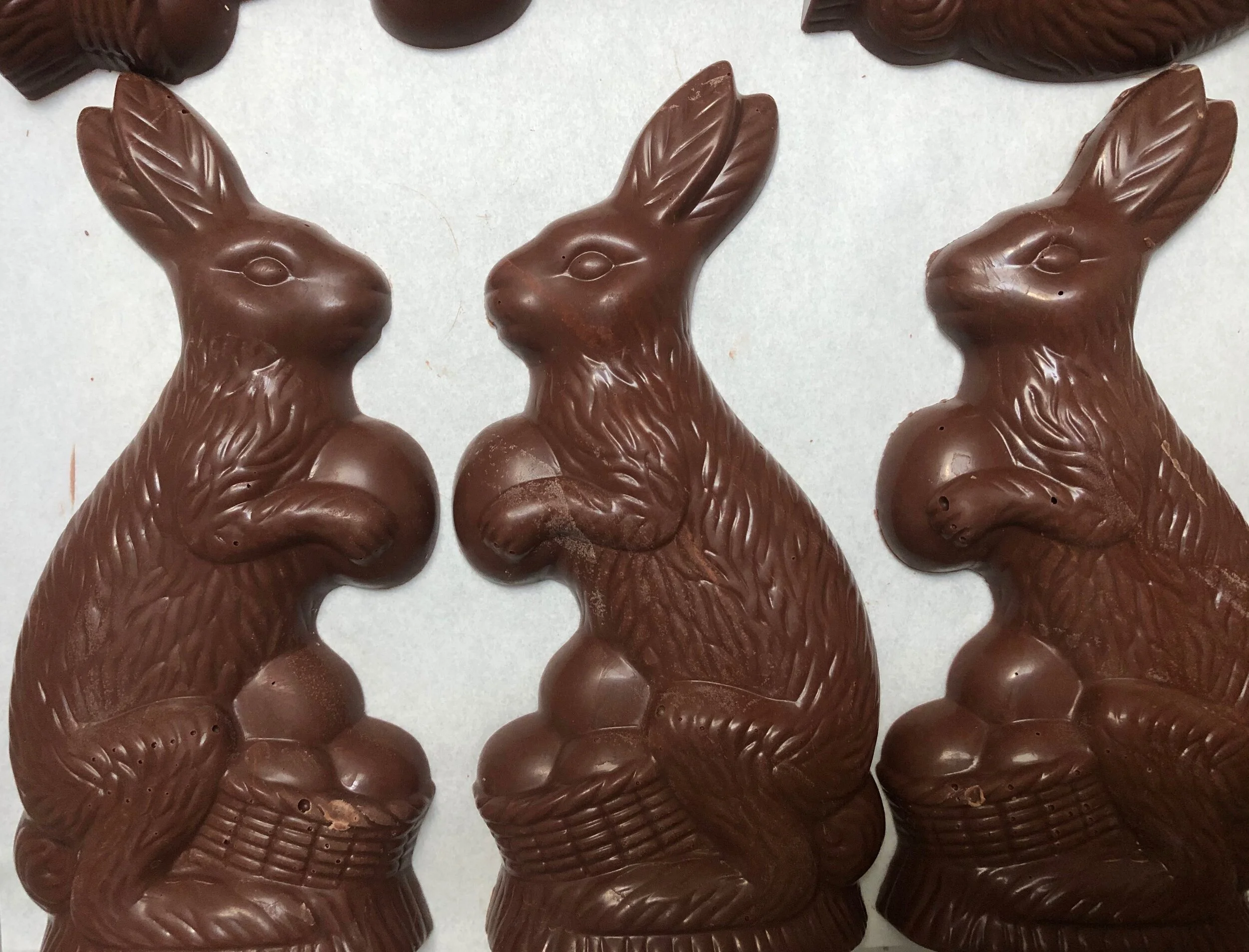 Single-Origin Chocolate Bean-to-Bunny™ Easter Bunnies