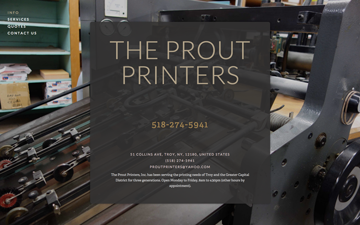 The Prout Printers, Troy, NY