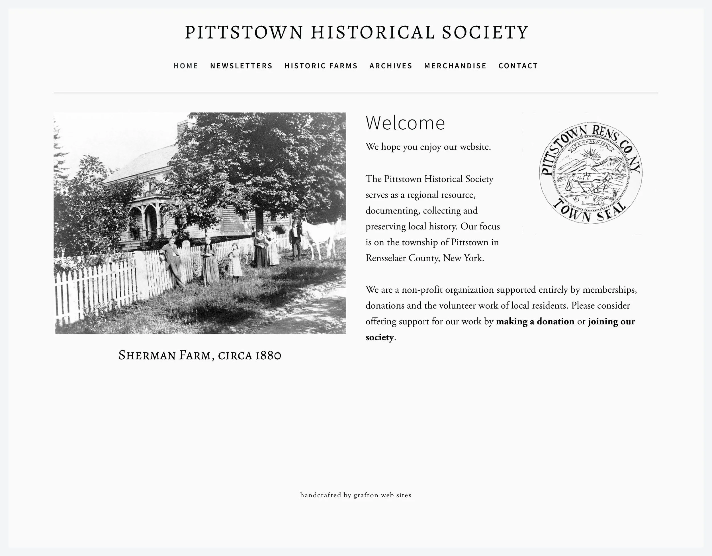 Pittstown Historical Society, Pittstown, NY