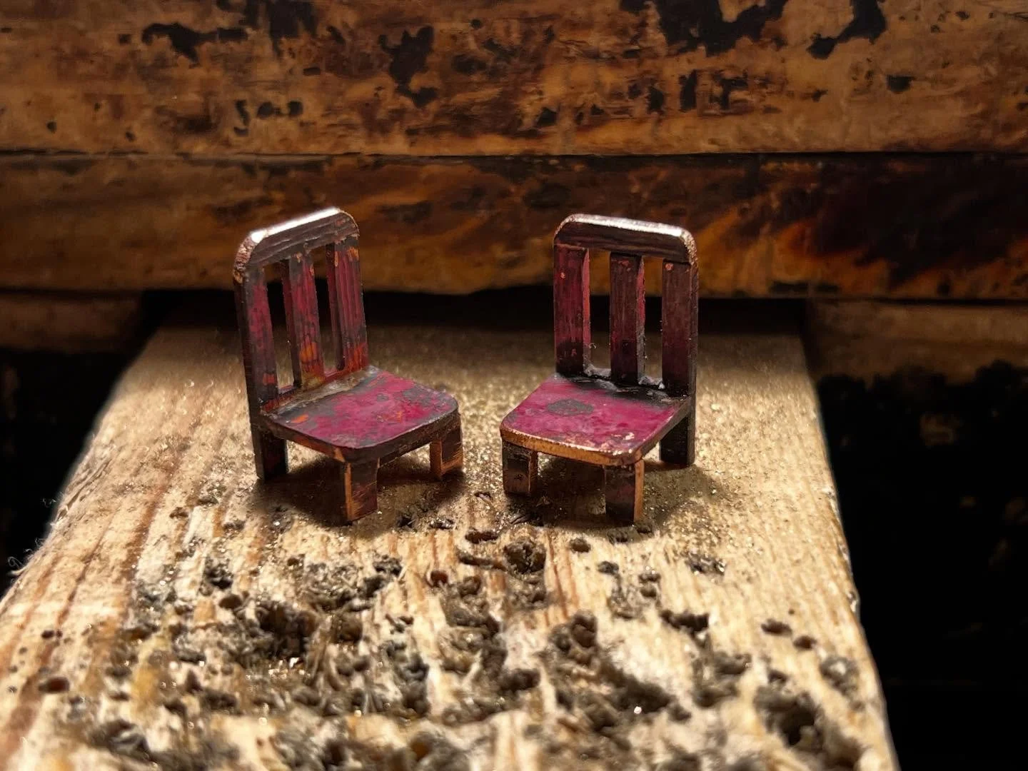 Two chairs made just in time for Small Business Saturday! $8,000 each.

No sale here, but I follow only artists, so feel free to browse the people I follow who might be having a sale, especially @artwelder, who is running a buy 1, get 4 free offer.
