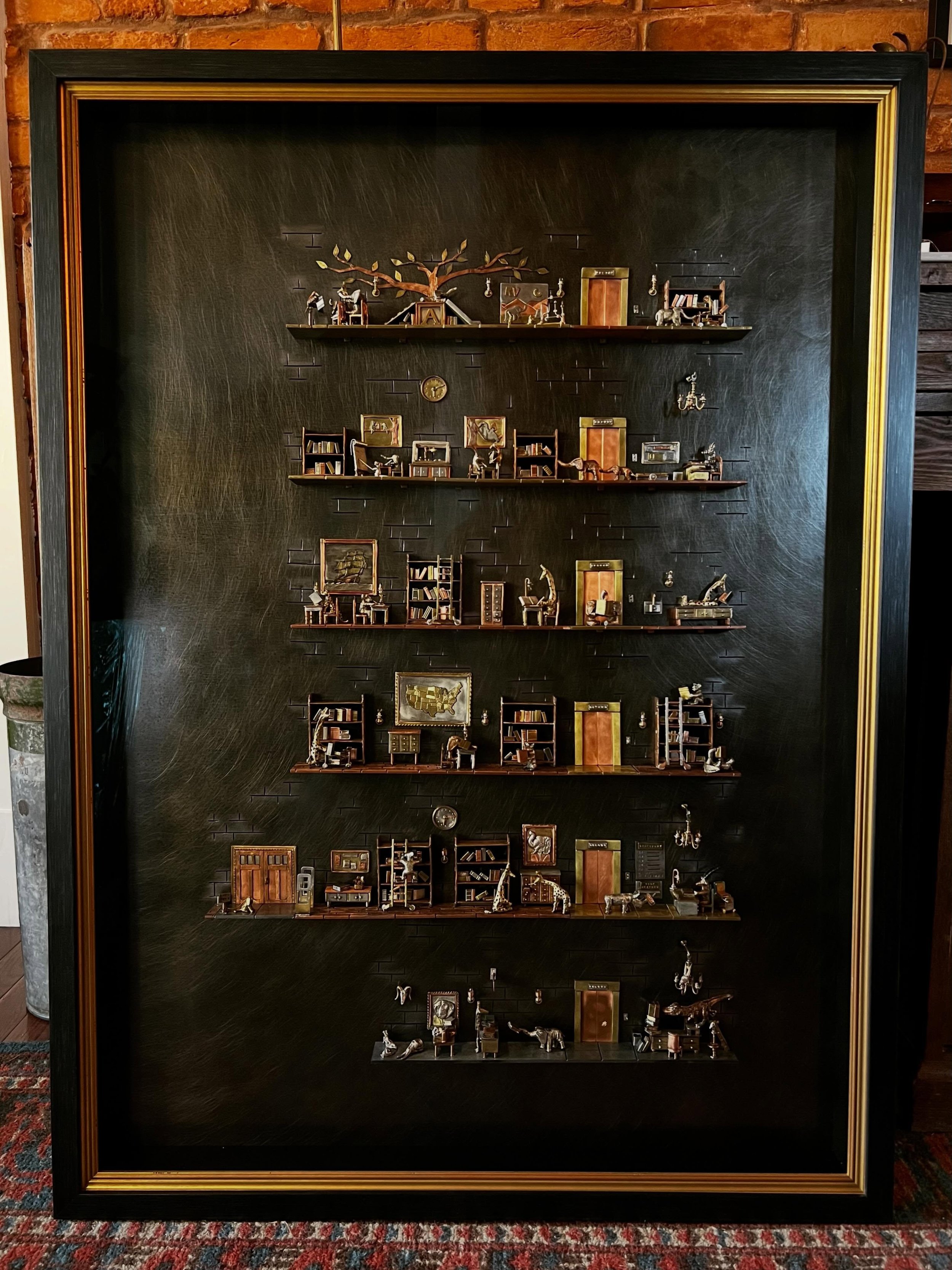 Sometimes I wonder if I made the right decision spending months and months completing a single piece of work. I created &ldquo;Librarian: Don&rsquo;t Be Late&rdquo; based on one of my biggest pet peeves..people being late.

The explanation of how thi