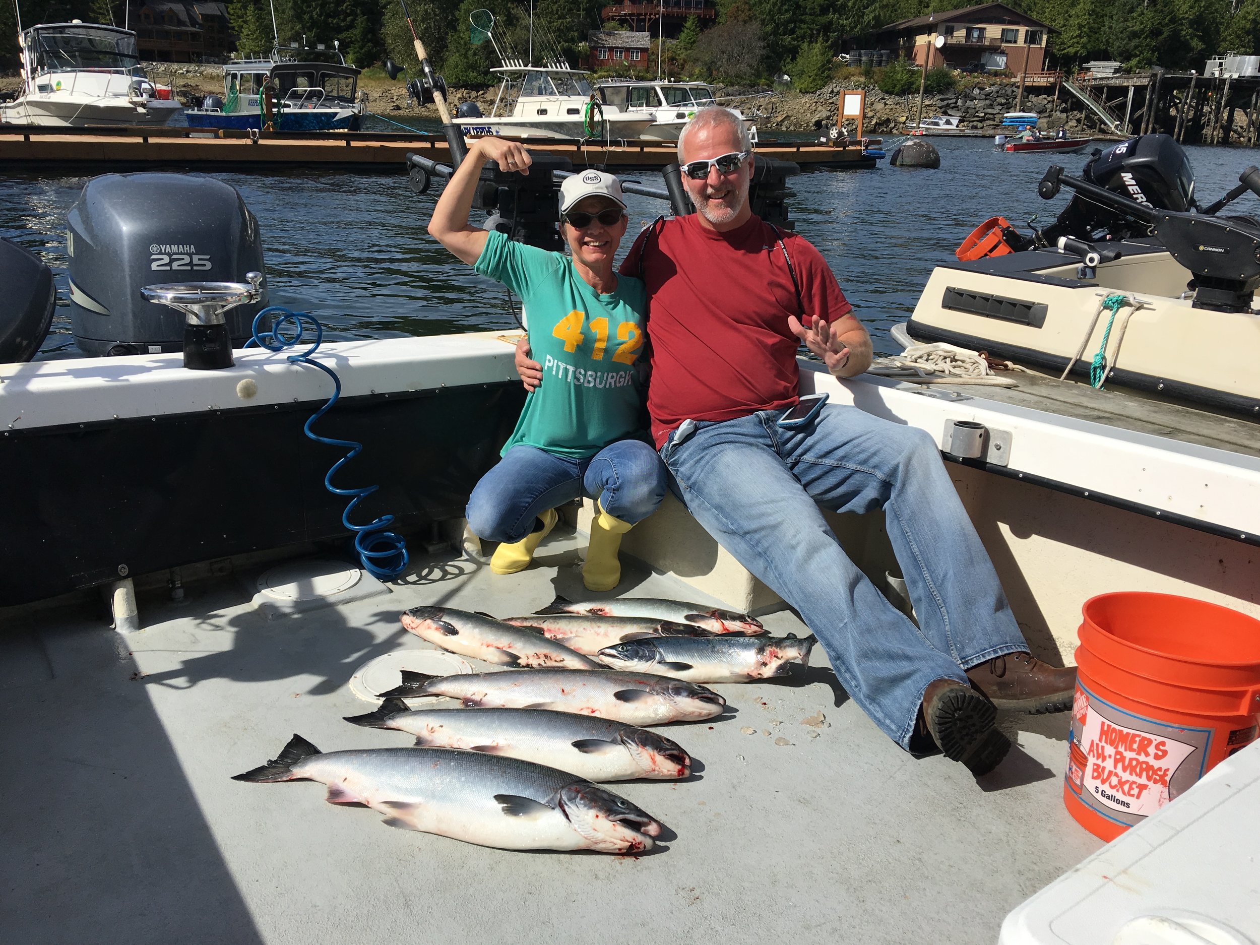 Fishing with Bill and Donna