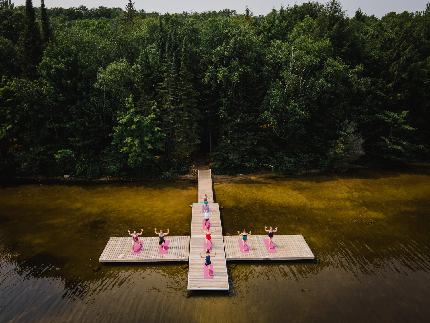 Algonquin Park paddleboarding & yoga glamping retreat — Court Outdoors