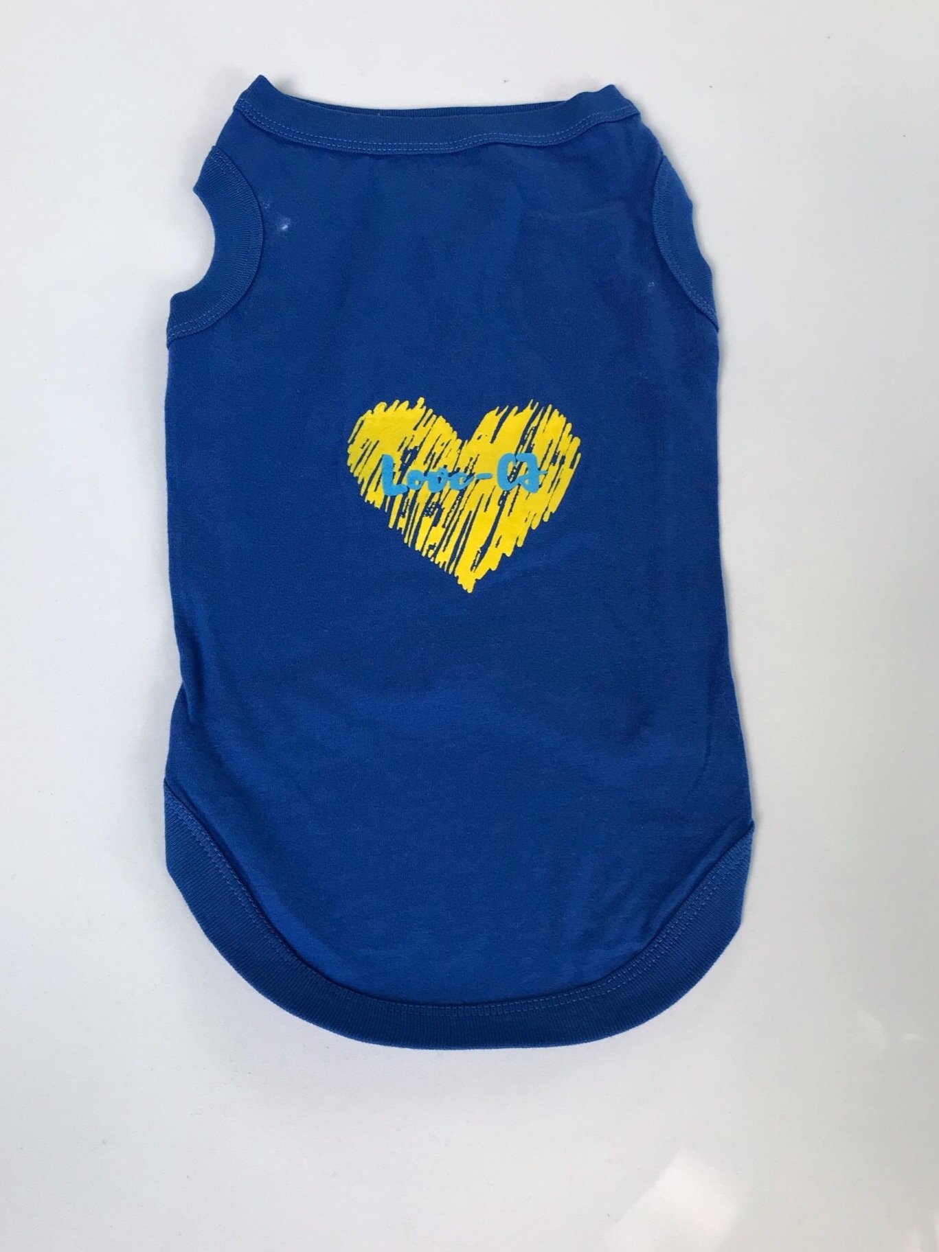 CJ HEART BLUE PET T-SHIRT
