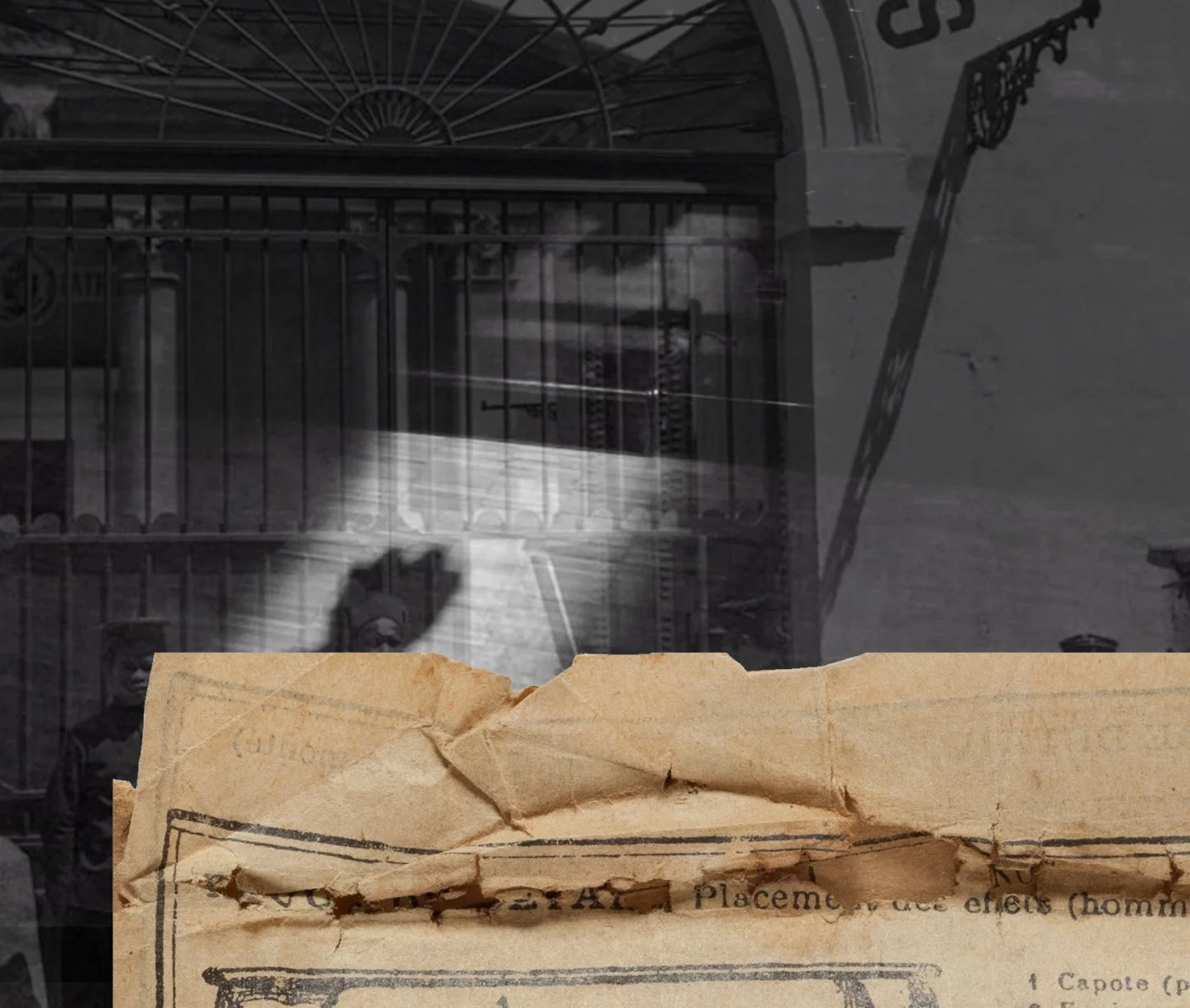 Image credit: Slide from "Act II: Fugitivity", slide carrousel installation by Cosmo Whyte and Abigail E. Celis