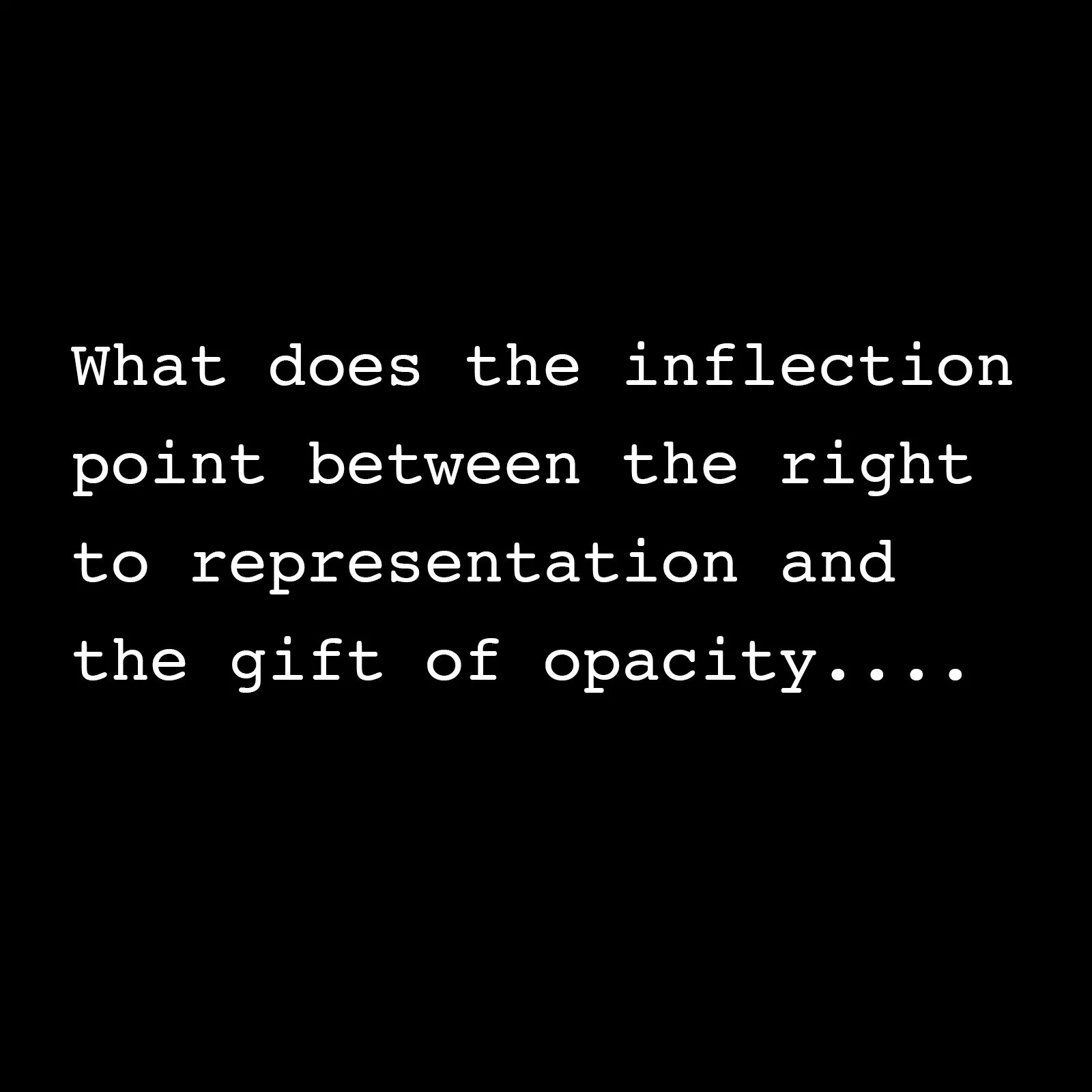 Image credit: Slide from "Act II: Fugitivity", slide carrousel installation by Cosmo Whyte and Abigail E. Celis